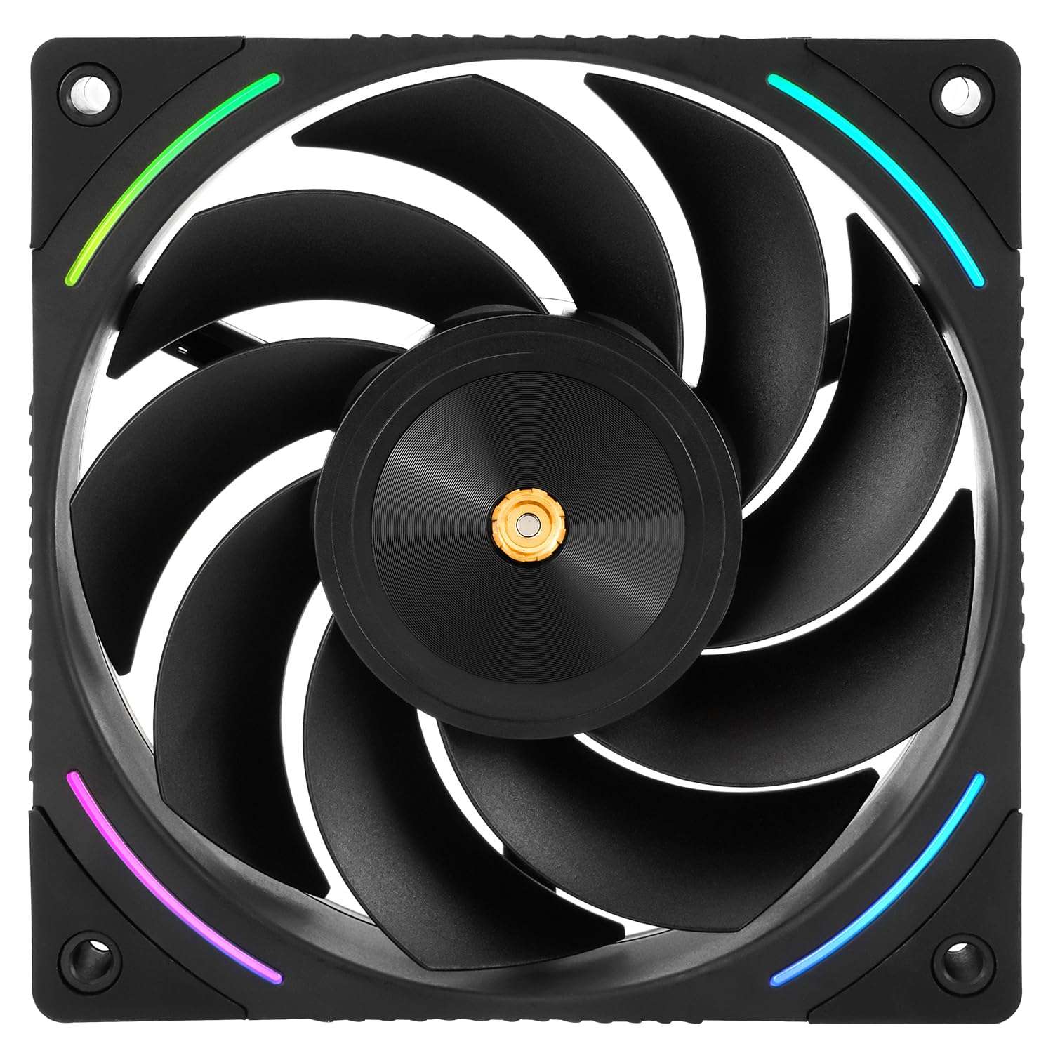 Thermalright TL-K12R CPU Fan 120mm Case Cooler Fan, 4pin PWM Connector Computer Fan with 2150RPM Speed,Desktop Reverse Outlet Fan(TL-K12R) 1