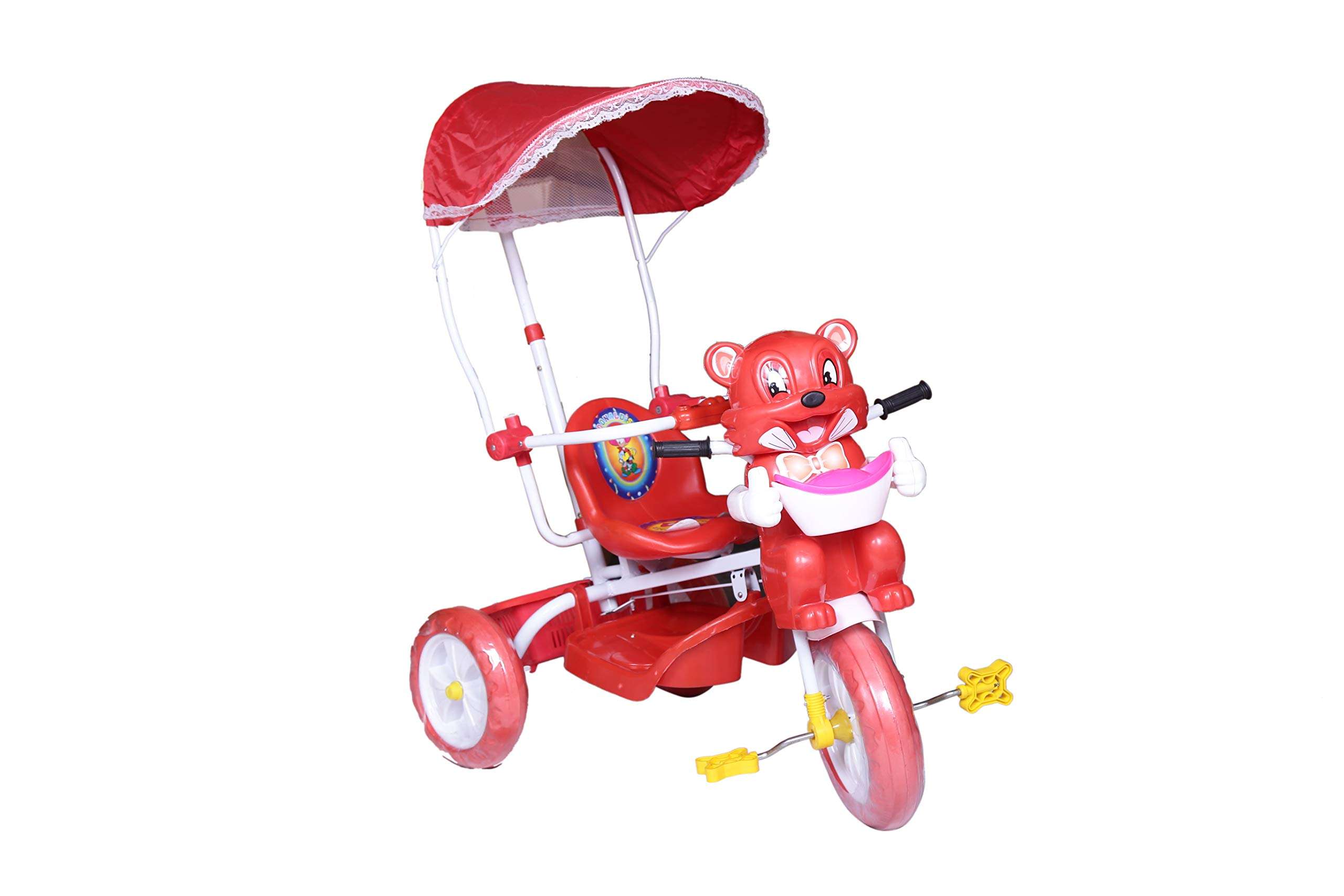 Donald's - The Smart Plug and Play Baby Tricycle for Kids (Red) (Assemble Required - Yes) 1