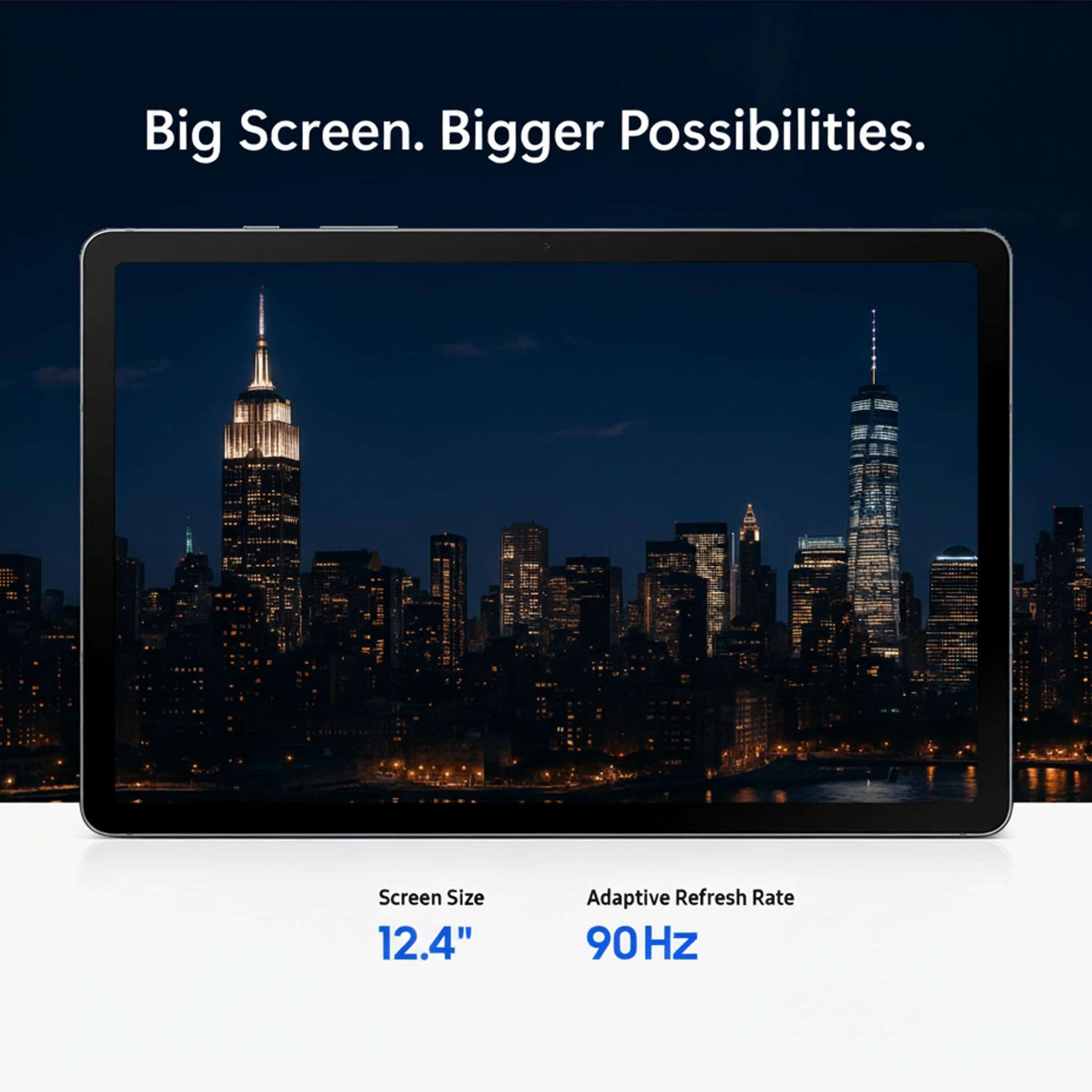 Samsung Galaxy Tab S9 FE+ 12.4” 128GB Silver (US Version 2023) Android Tablet with 128GB MicroSD Card and 5-in-1 USB-C Hub for Steam Deck 3