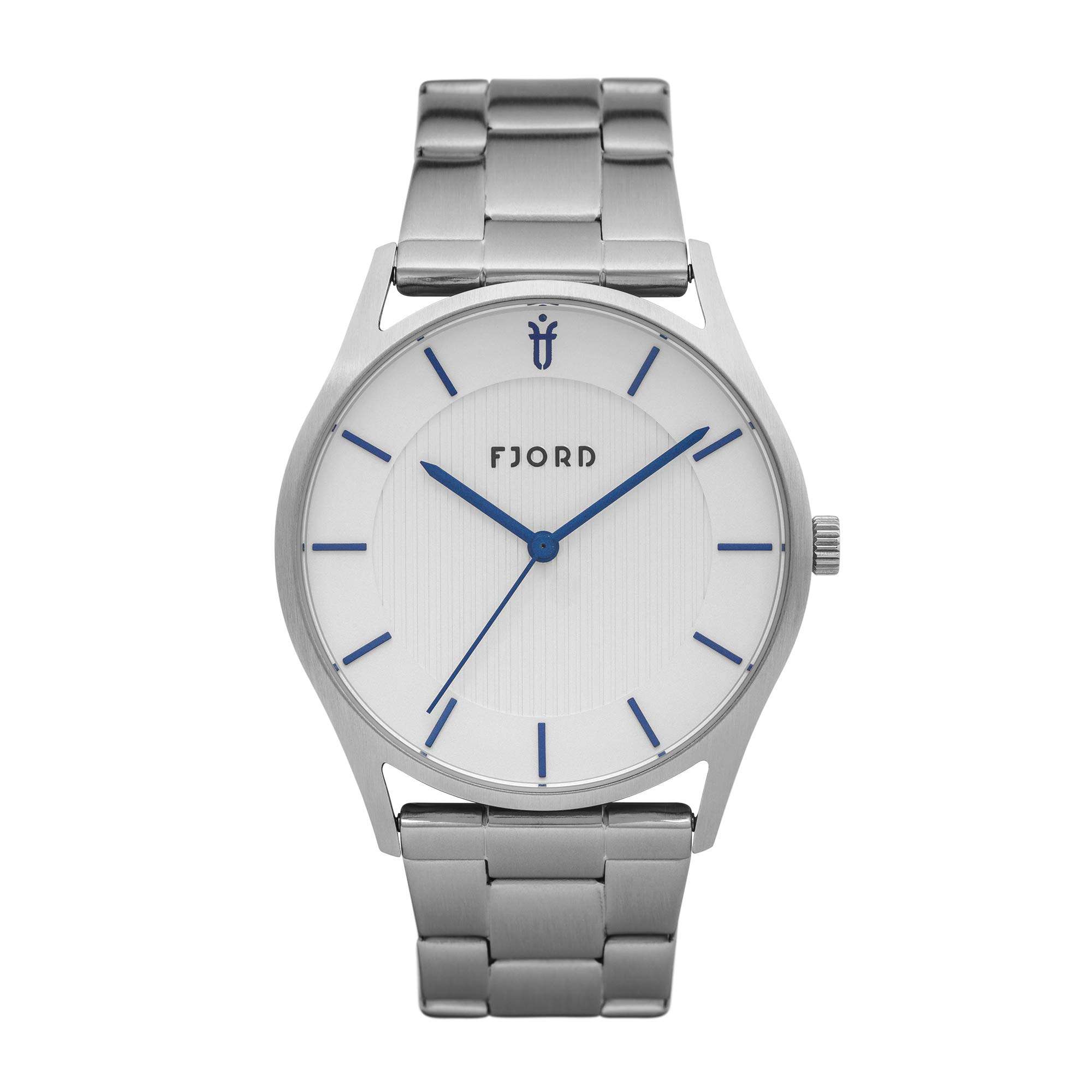 Fjord White Dial Analogue Men's Watch-FJ-3046-22