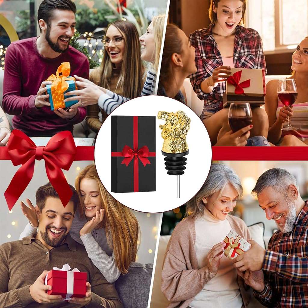 HASTHIP® Wine Pourer for Wine Bottles 6