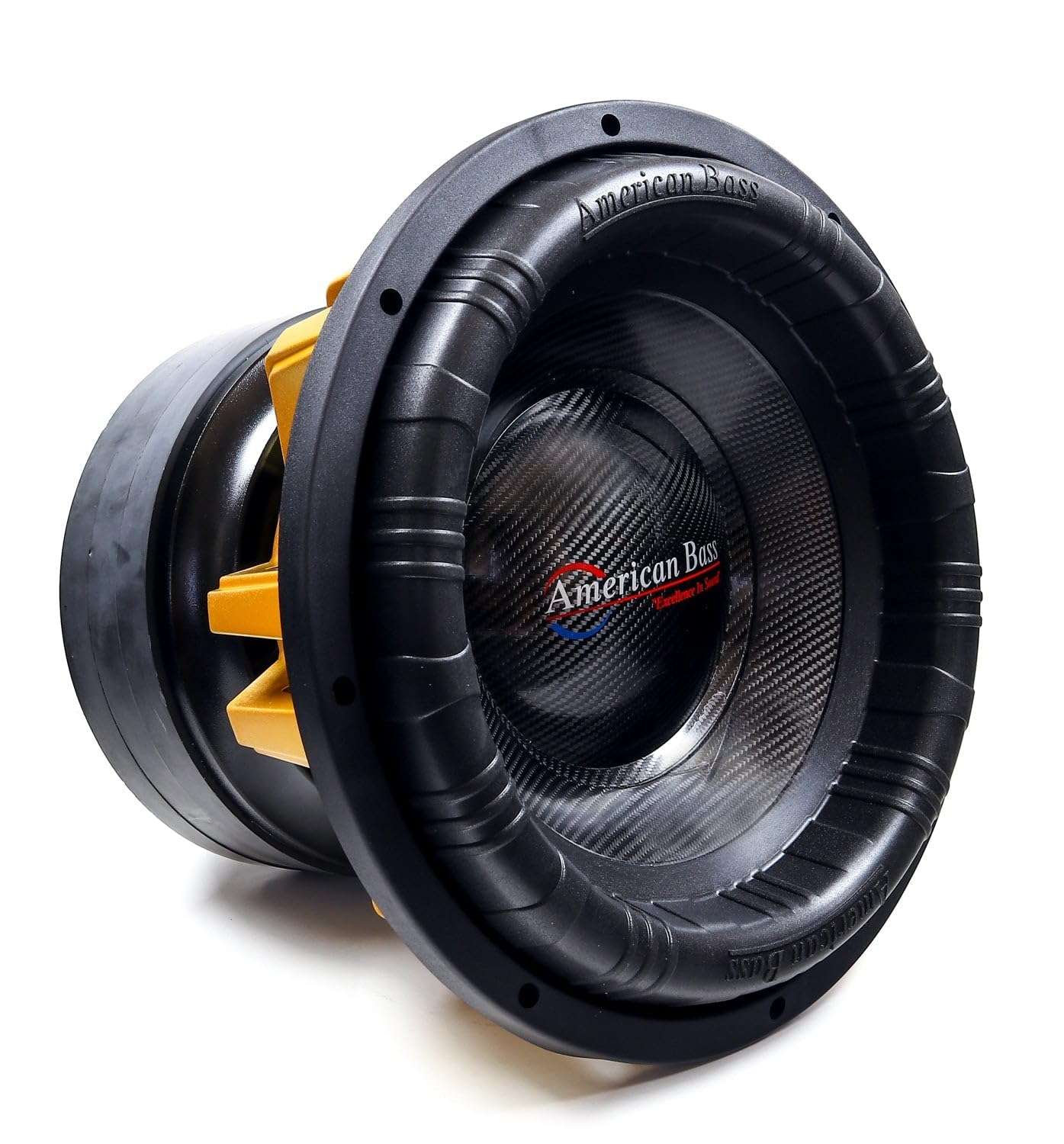 American Bass King 12 Inch Subwoofer 6500 Watt RMS and 15,000 Watt Max Power, 2 Ohm Impedance, 613-oz Magnet, and 4.5-inch Voice Coil, Pack of 1 1