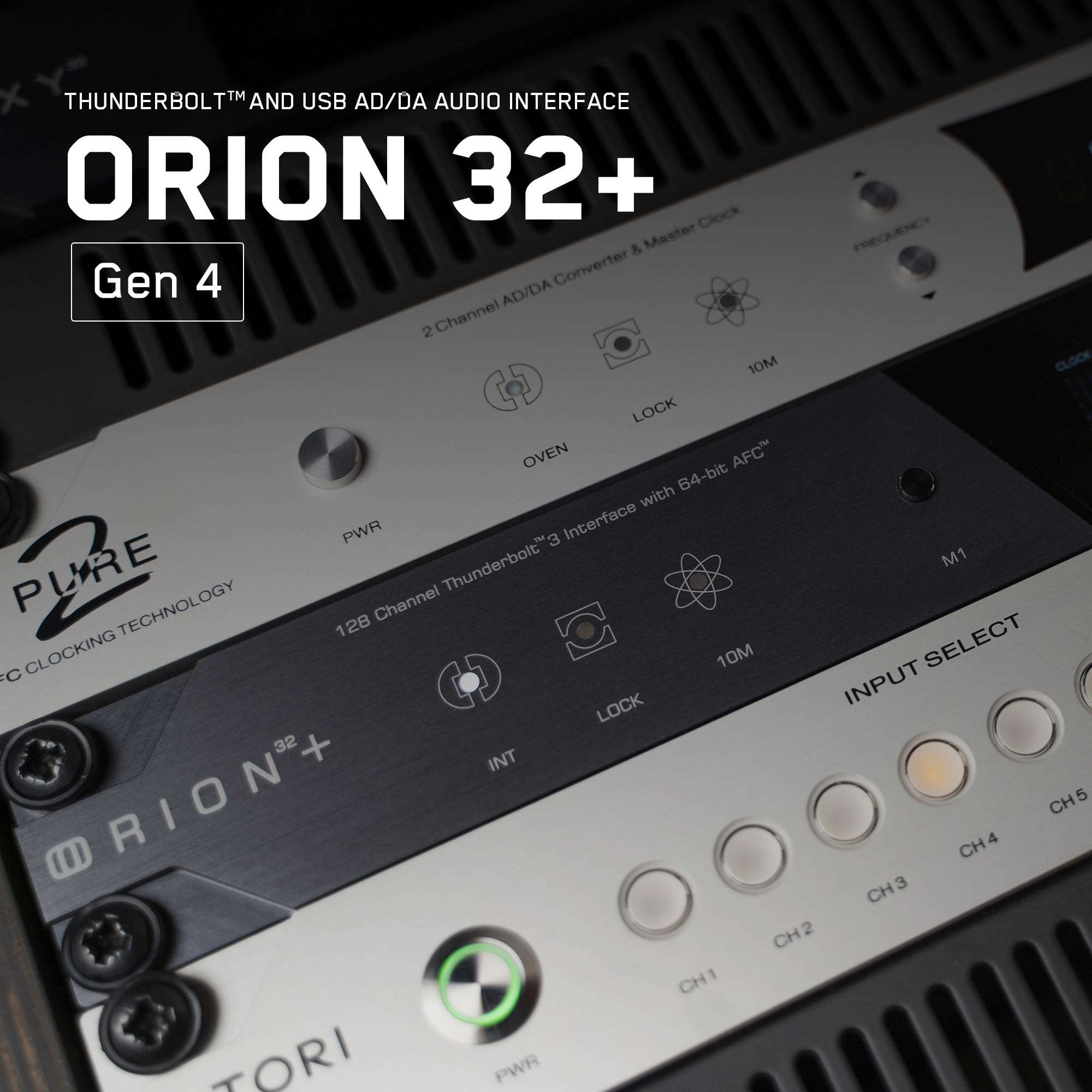 Antelope Audio USB Audio Interface w/32 Channel Mixing, Recording Studio Equipment for Production — Thunderbolt 3 Pro Audio Device Orion 32+ Gen 4 for PC Computer — Windows, macOS 5