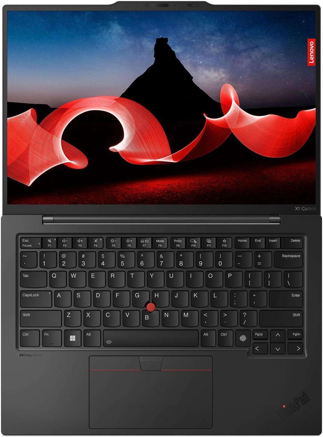 Lenovo ThinkPad X1 Carbon Gen 12 AI Laptop 14.0" IPS WUXGA (Intel Core Ultra 7 155U, 32GB LPDDR5X, 1TB SSD, AI Copilot, Backlit KYB, FP Reader, 2 Thunderbolt 4, Win 11 Pro) w/DKZ USB Port Expander 6