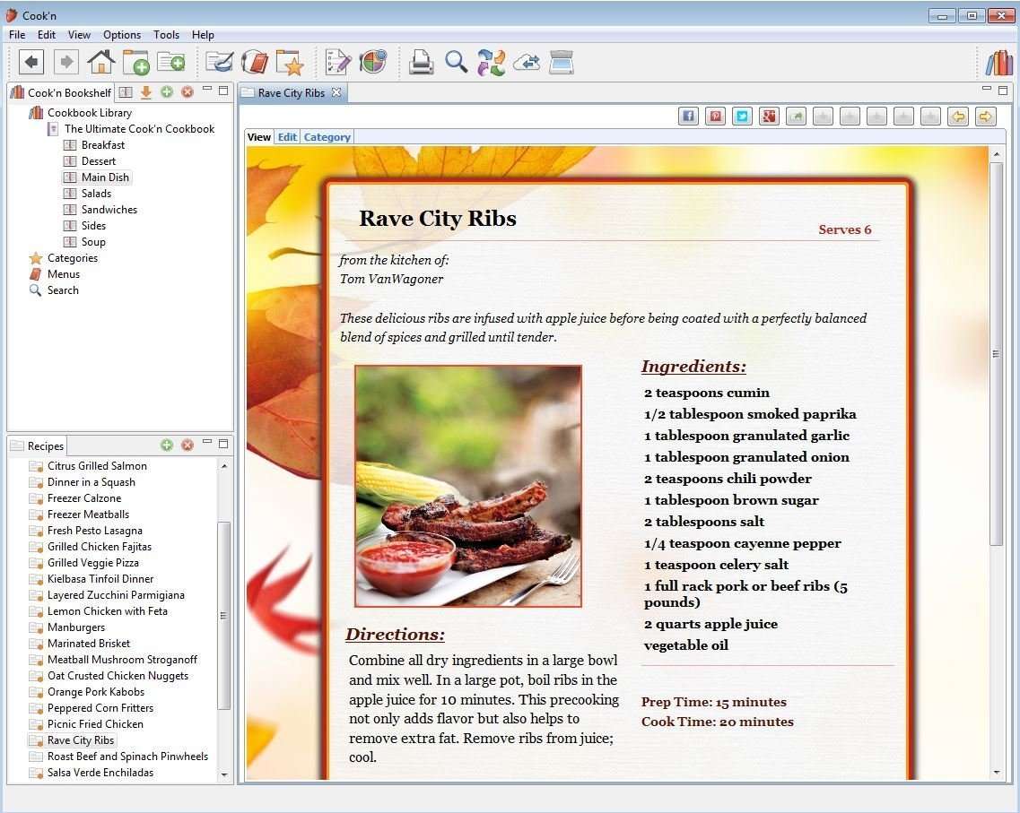 NeatDesk Desktop Document Scanner and Digital Filing System for PC and Mac - Red - with DVO cook'n Organizer Software 6