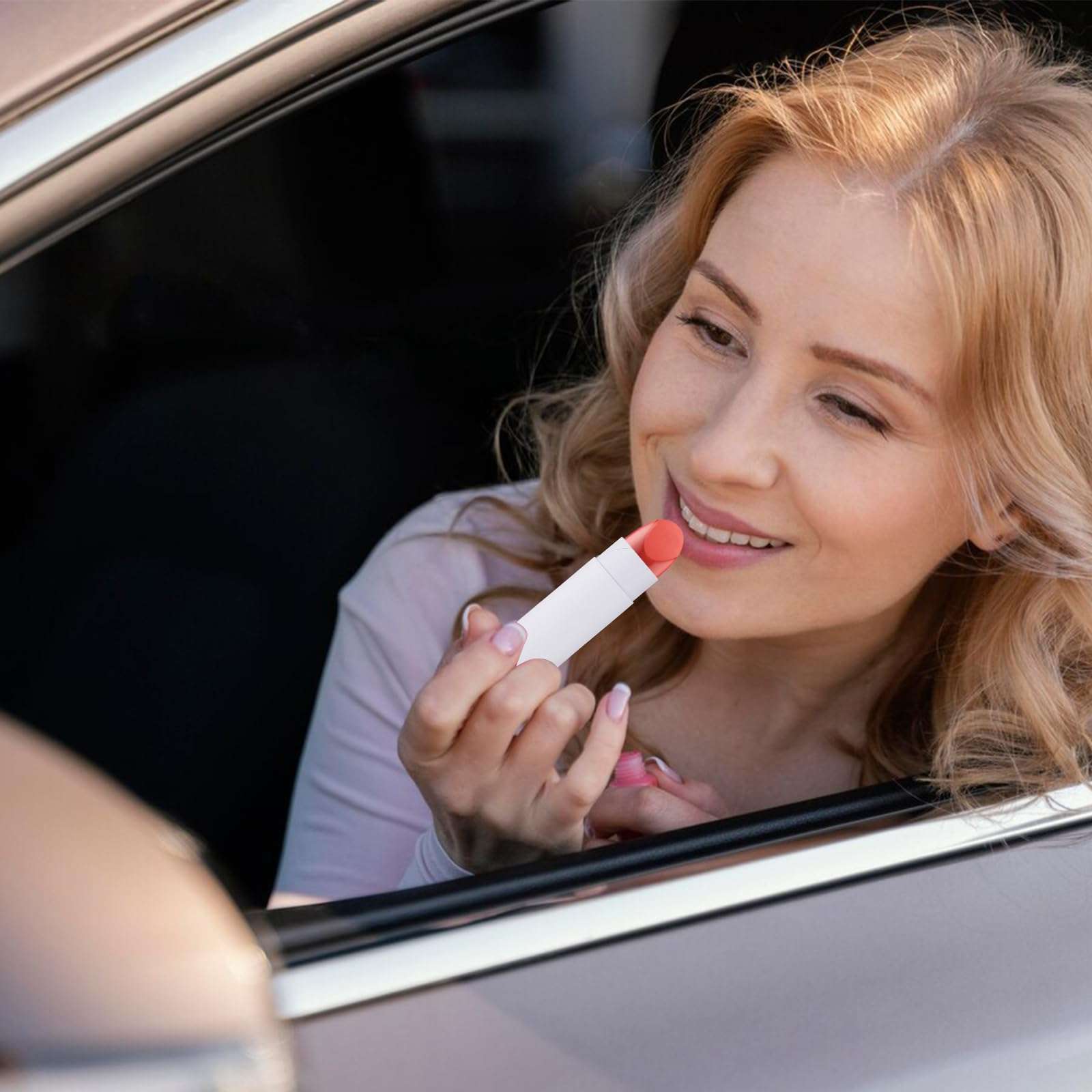 NICENEEDED 10 Pcs Paperboard Lip Balm Tubes, 0.6 Oz Kraft Paper Lipstick Tube, Cardboard Empty Deodorant Container Solid Perfume Tube Cosmetic Box for DIY Chapstick Deodorant Crayon 6