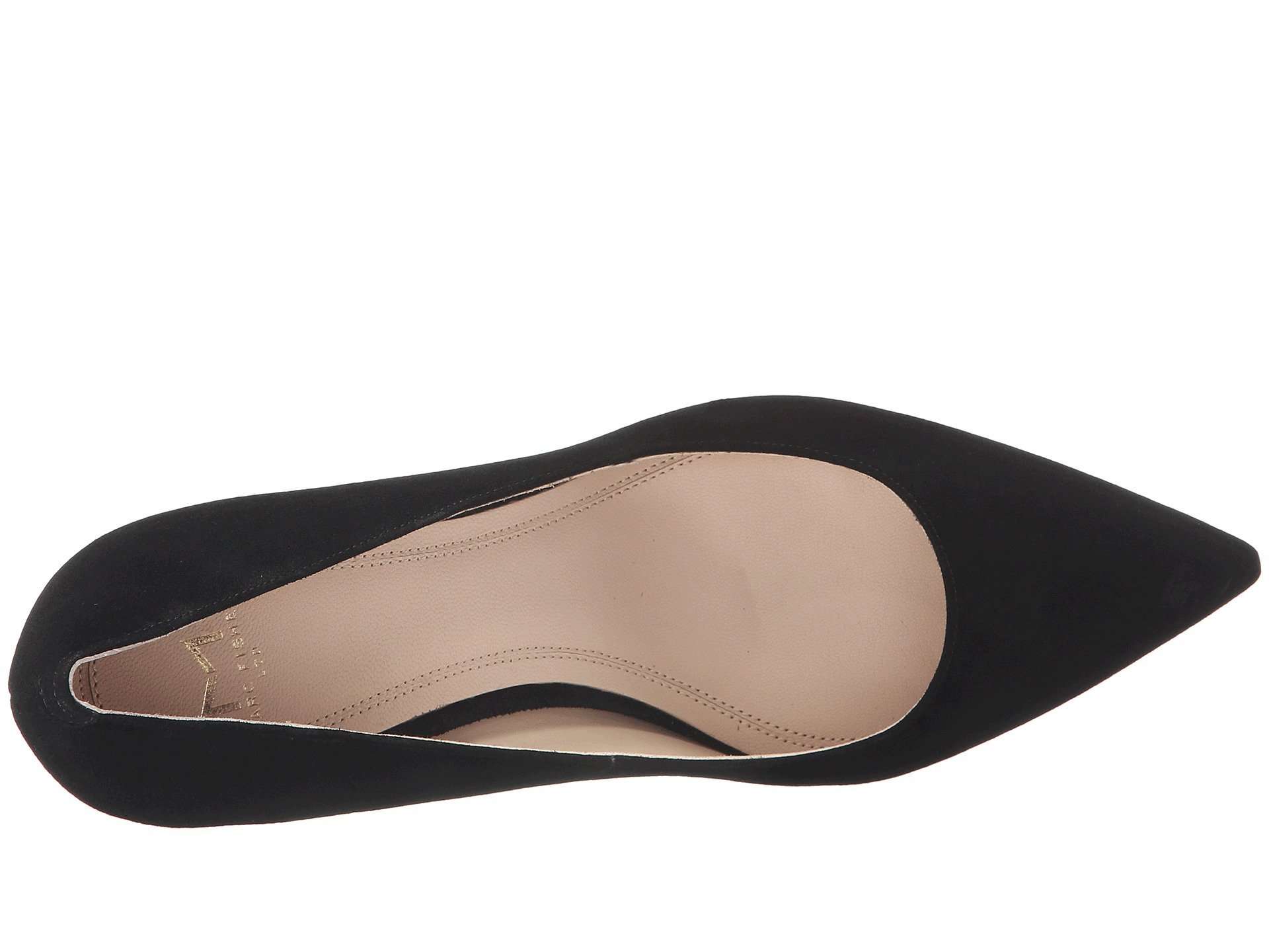 Marc Fisher LTD Zala Pump Black Suede 12 M 3