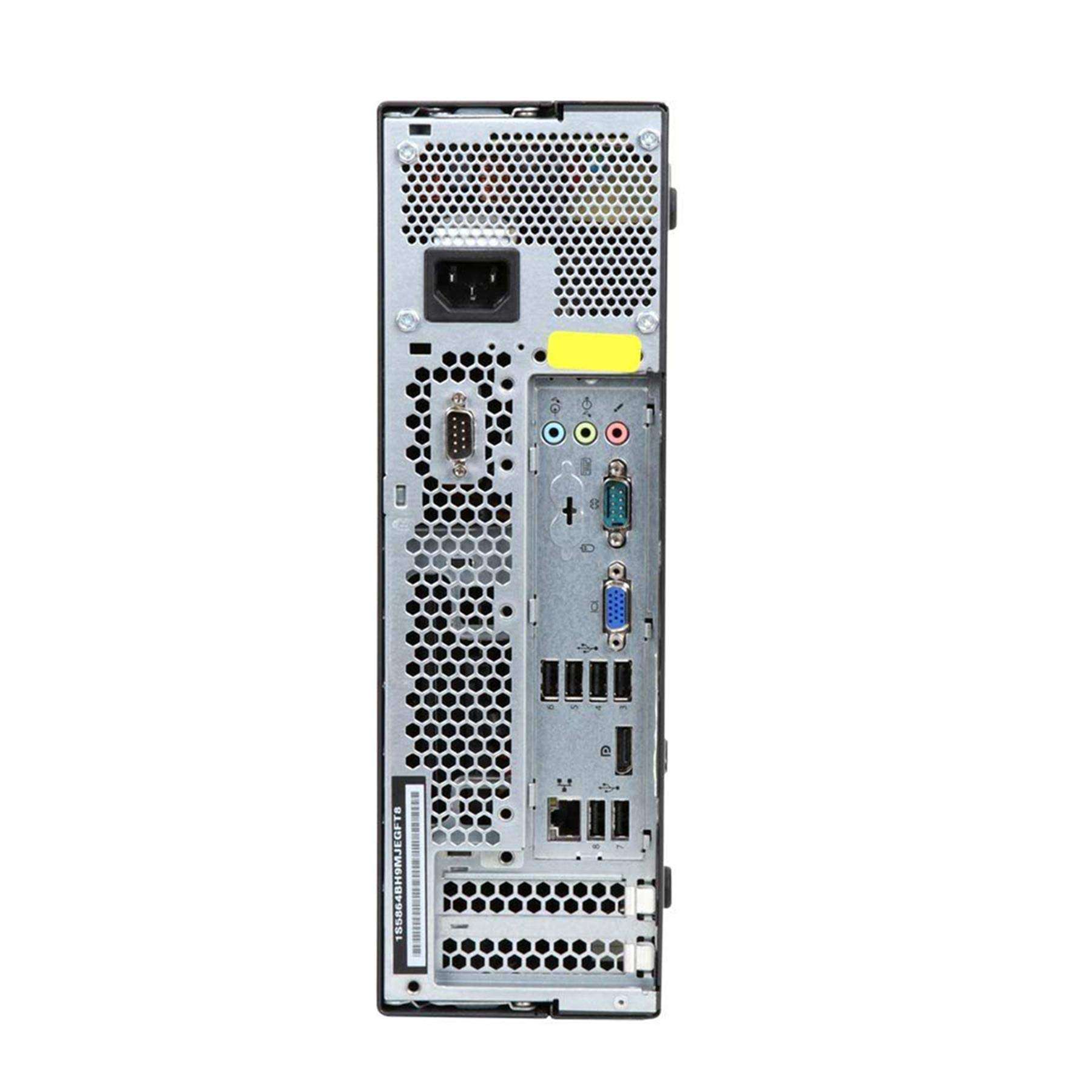 Lenovo M90P Small Form Desktop Fast Computer - Core Intel i5 1st Gen, 8GB DDR3 RAM, 500GB HDD, New Keyboard, Mouse, Wireless WiFi, Windows 10 Home(Renewed) 3