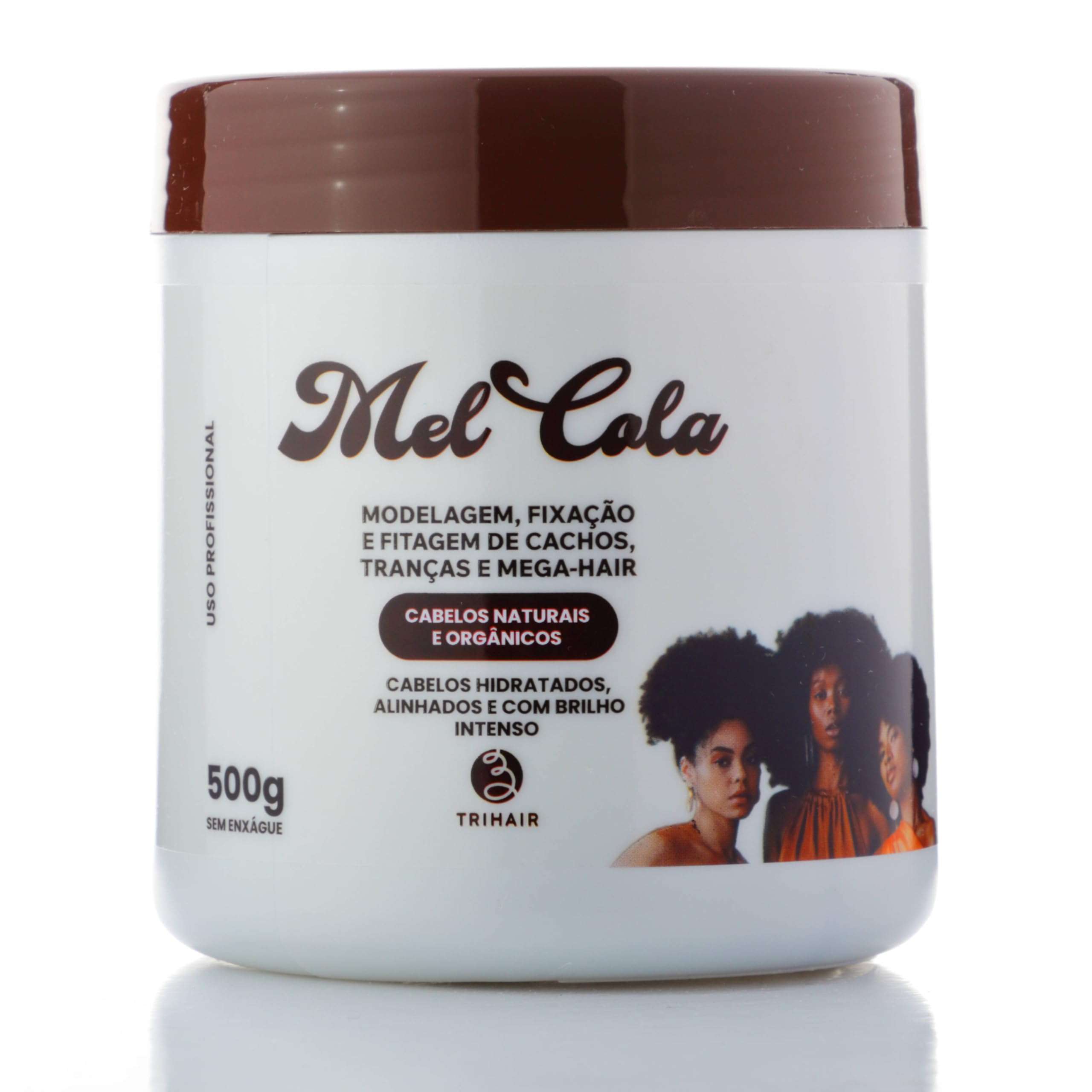 Trihair Kit: 2 Mel Cola Hydrating Curl Definers, 1 Natural Honey Activator & 1 Rosemary Hair Oil - Perfect for Hydrated, Defined Curls and Healthy Shine 3