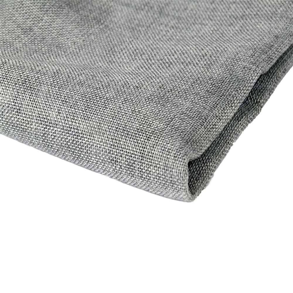 Flushbay Speaker Grill Cloth Linen Single Layer Speaker Fabric Protective Dustproof Mesh Cloth Stereo Fabric Replacement for Home Stage Speakers, Media Cabinet, KTV Box(100 * 146cm-Grey) 1