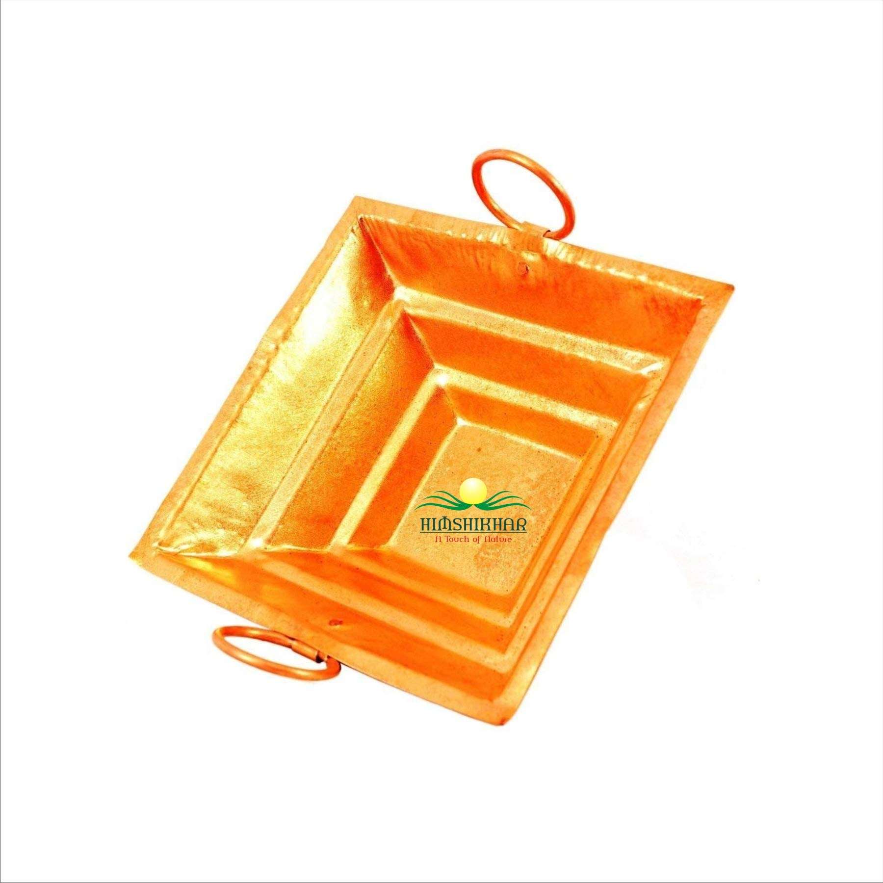 Himshikhar || Green World Pooja Samagri || Combo of Yagya Havan Kund / 100gm Natural Guggal / 100gm Hawan Samagri/Best Item for Temple/Home for All Pooja Purpose (GGW-PS-0675) 6