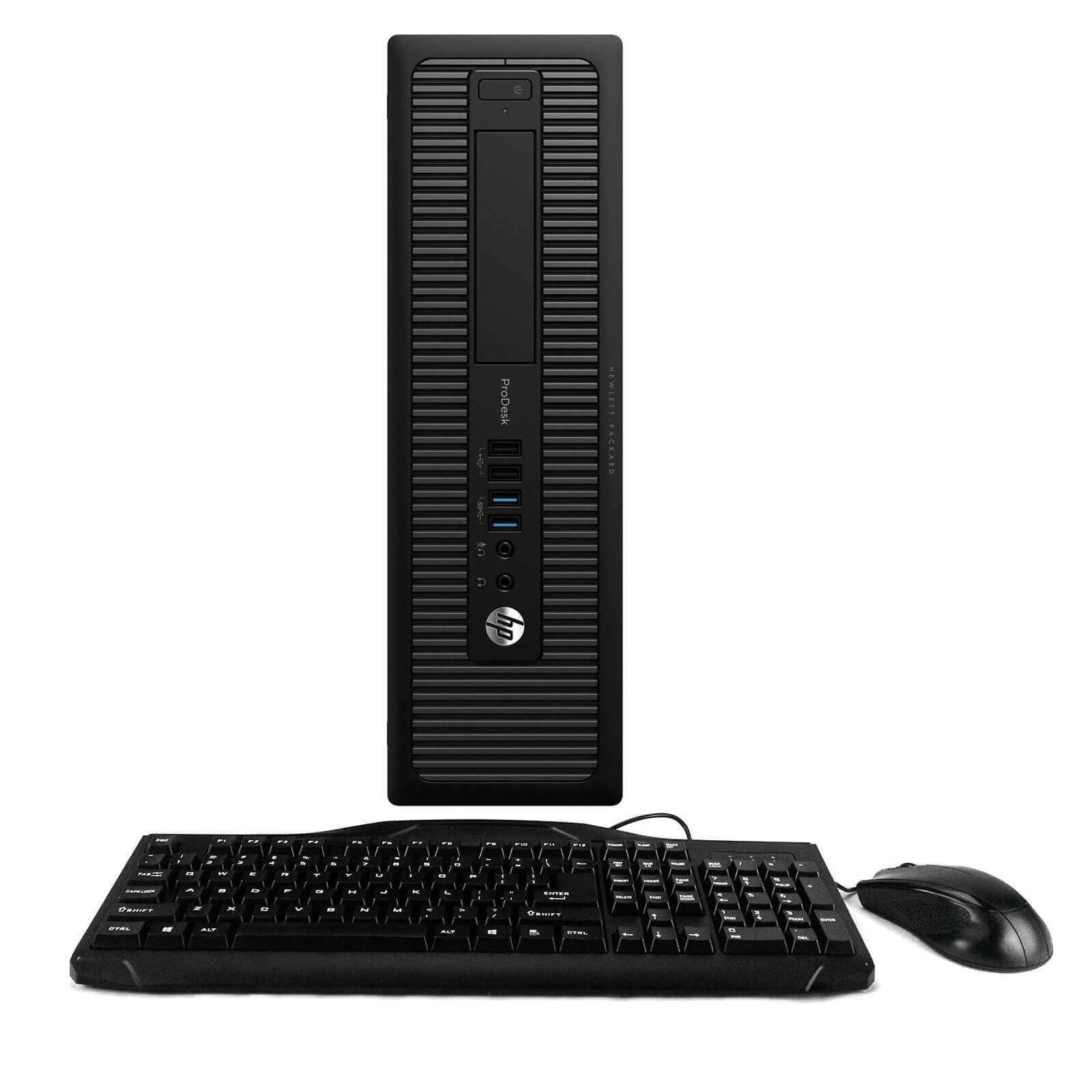 HP Elite 600 G1 Business Desktop Computer Tower PC (Intel Core i3-4130, 8GB Ram, 320GB HDD, Dual Monitor Support VGA + HDMI, WiFi) Win 10 Pro (Renewed) 1