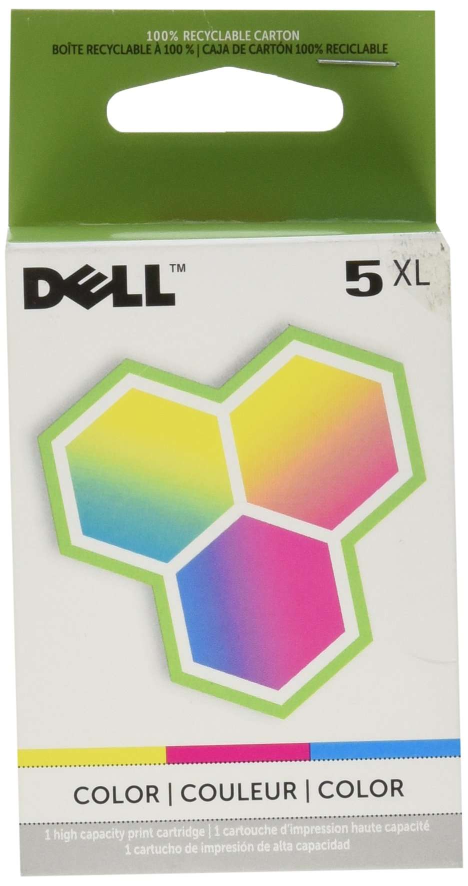 Dell Computer M4646 5 High Capacity Color Ink Cartridge for 922/924/942/944/946/962/964 1