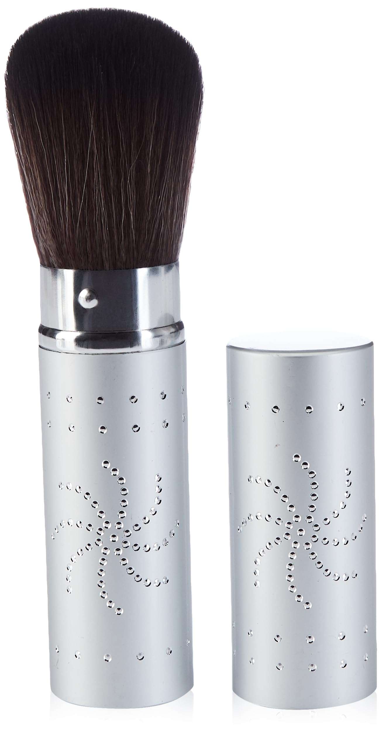 MAKE UP FOR LIFE Kabuki Brush For Bronzer,Blush, Foundation-Silver 1