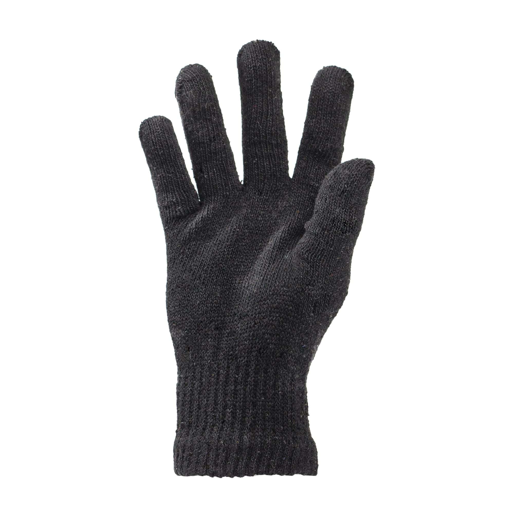 48 Pack Of Yacht & Smith Wholesale Beanies Or Gloves, Bulk Thermal Winter Hat Or Gloves (Black Gloves) 5