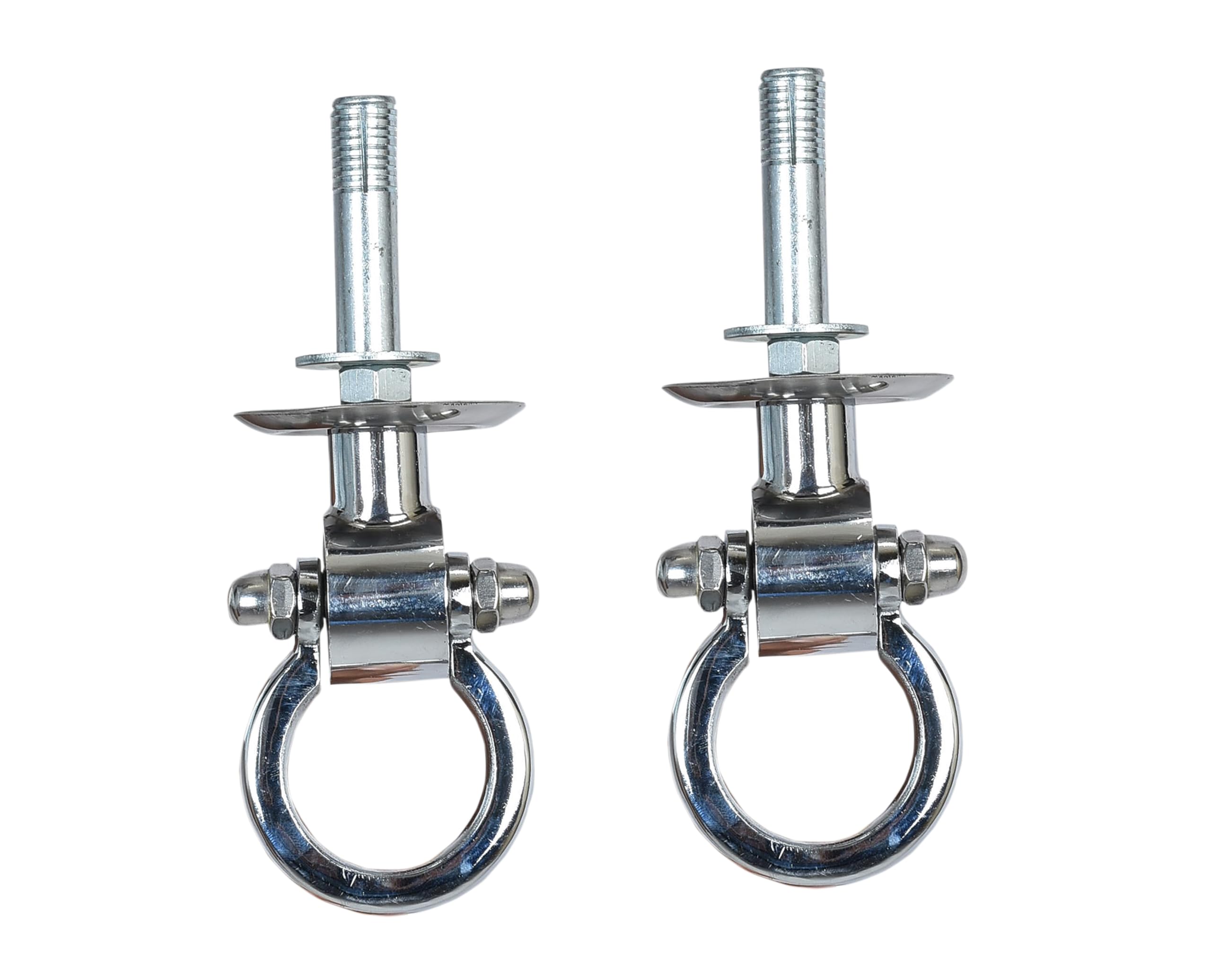 Trendy Creation Hub 350 Kg Capacity Steel Heavy Duty Hanging Hooks Bearing Kada for Patio Zhula Swing Chair Hammock Accessories Set with Anchor Fastners (Pack of 2) 1