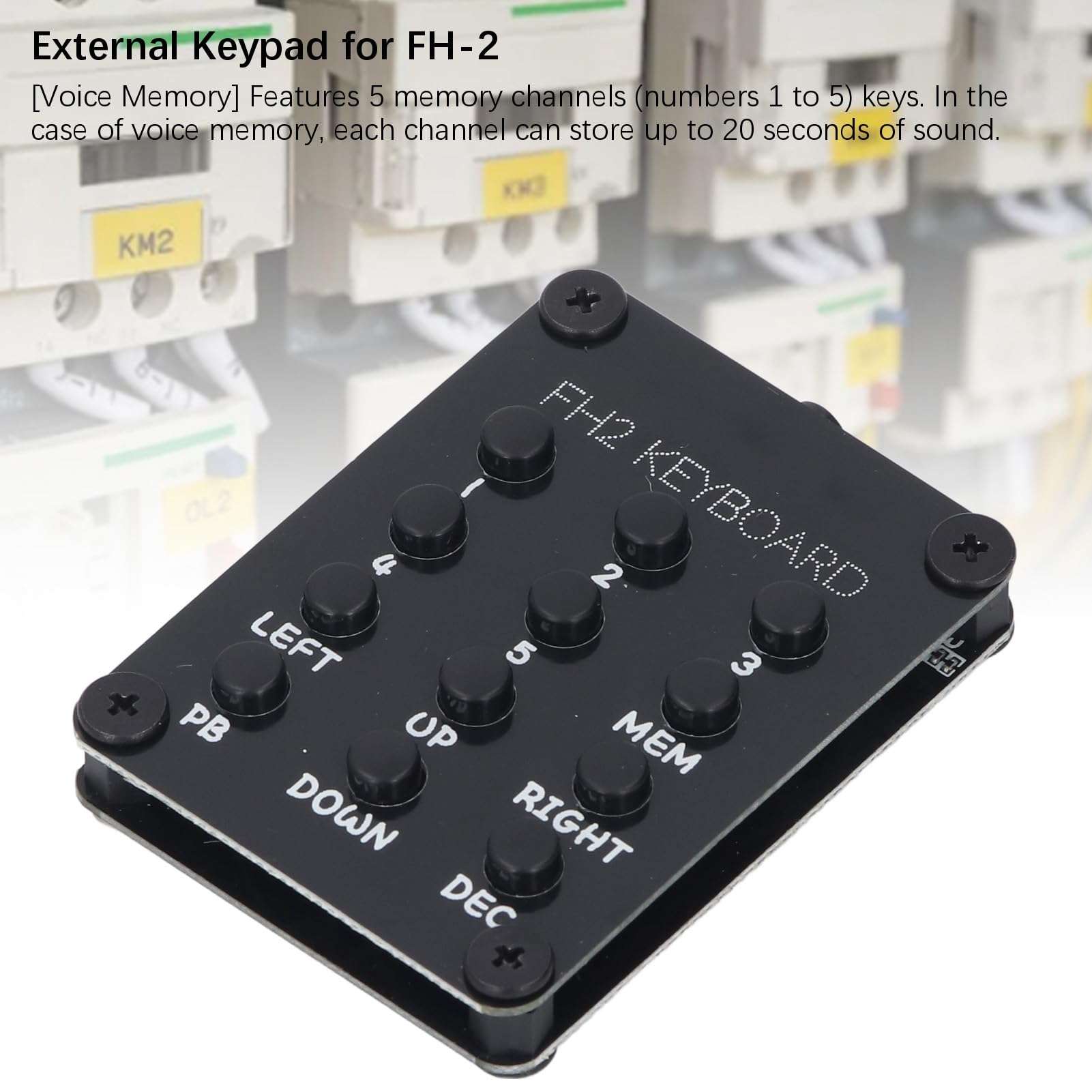 Cordless Number Pads, Numeric Keypad Voice Memory Numpad Keyboard External Keypad Remote Control Keypad for FT -891 FH -2 FT -991A FT - DX3000 FTDX -9000 FT -950 FT -450 FTDX -5000 6