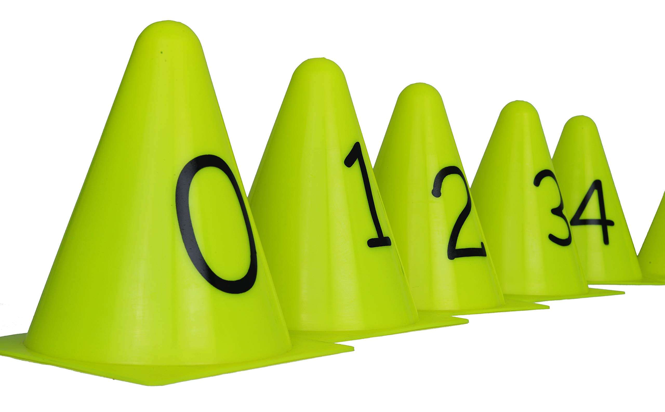 SYNCO Sports 6 Inch Cone Marker Set (Pack of 10) 1
