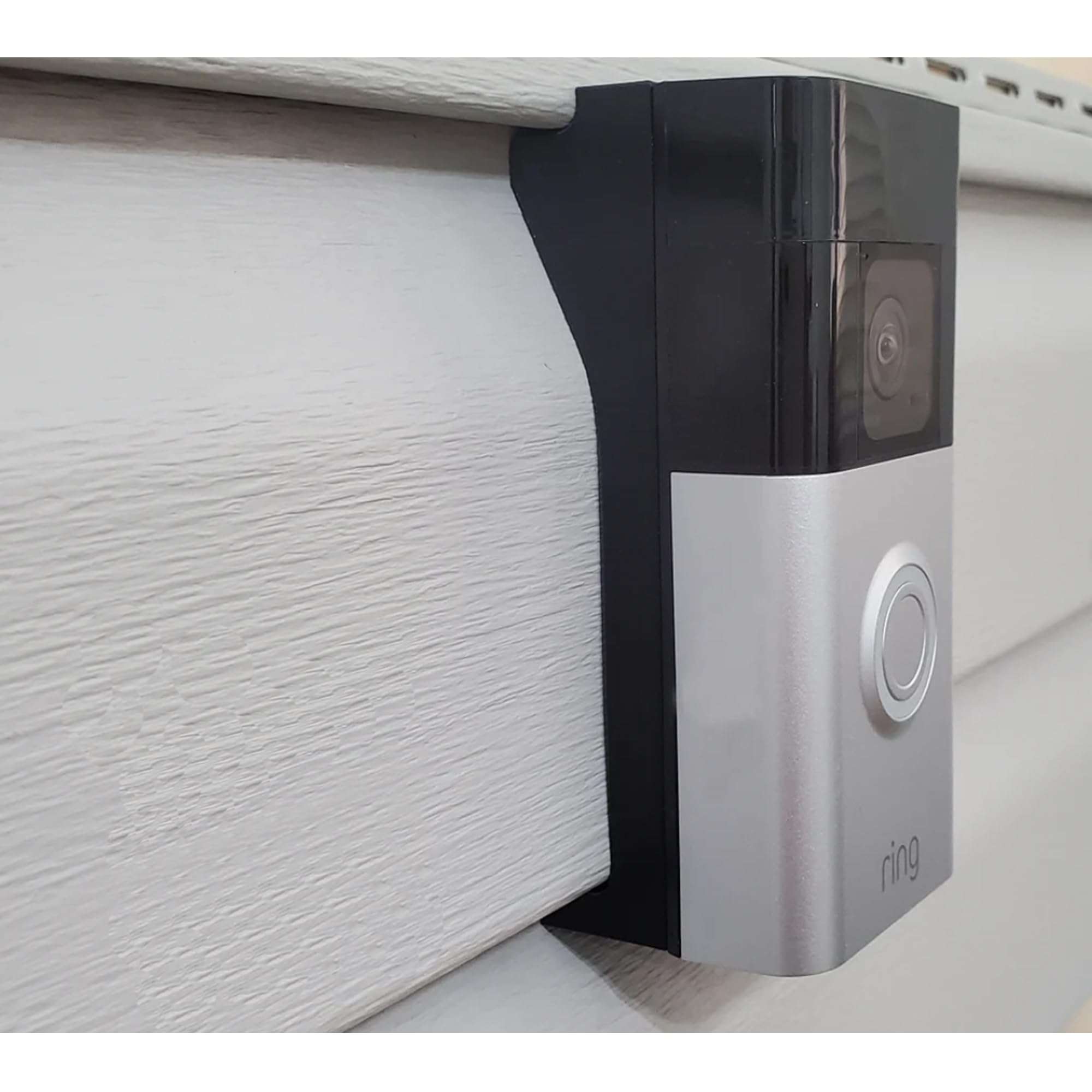 Dutch Lap 4.5 Siding Mounting Bracket Wedge Compatible with Ring Battery Doorbell (Newest Model) & Ring 2nd Gen 3D. Printed UV Resistant