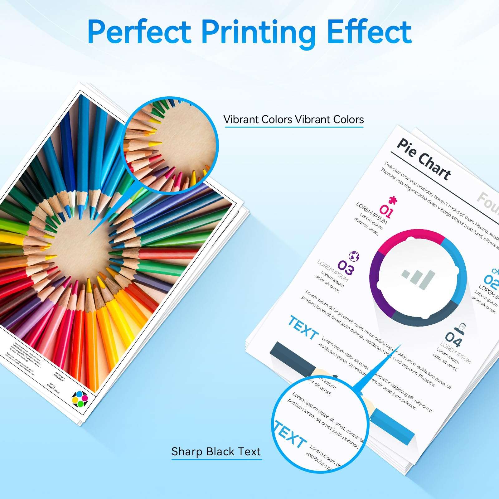 Chromojet 64XL Ink Cartridge Combo Pack Compatible for HP Ink 64 Compatible for HP 64 Ink fit for Envy Inspire 7955e 7200e 7255e 7220e 7900e Envy Photo 7855 7155 7858 7100 7158 Tango X Printer(2 Pack) 6