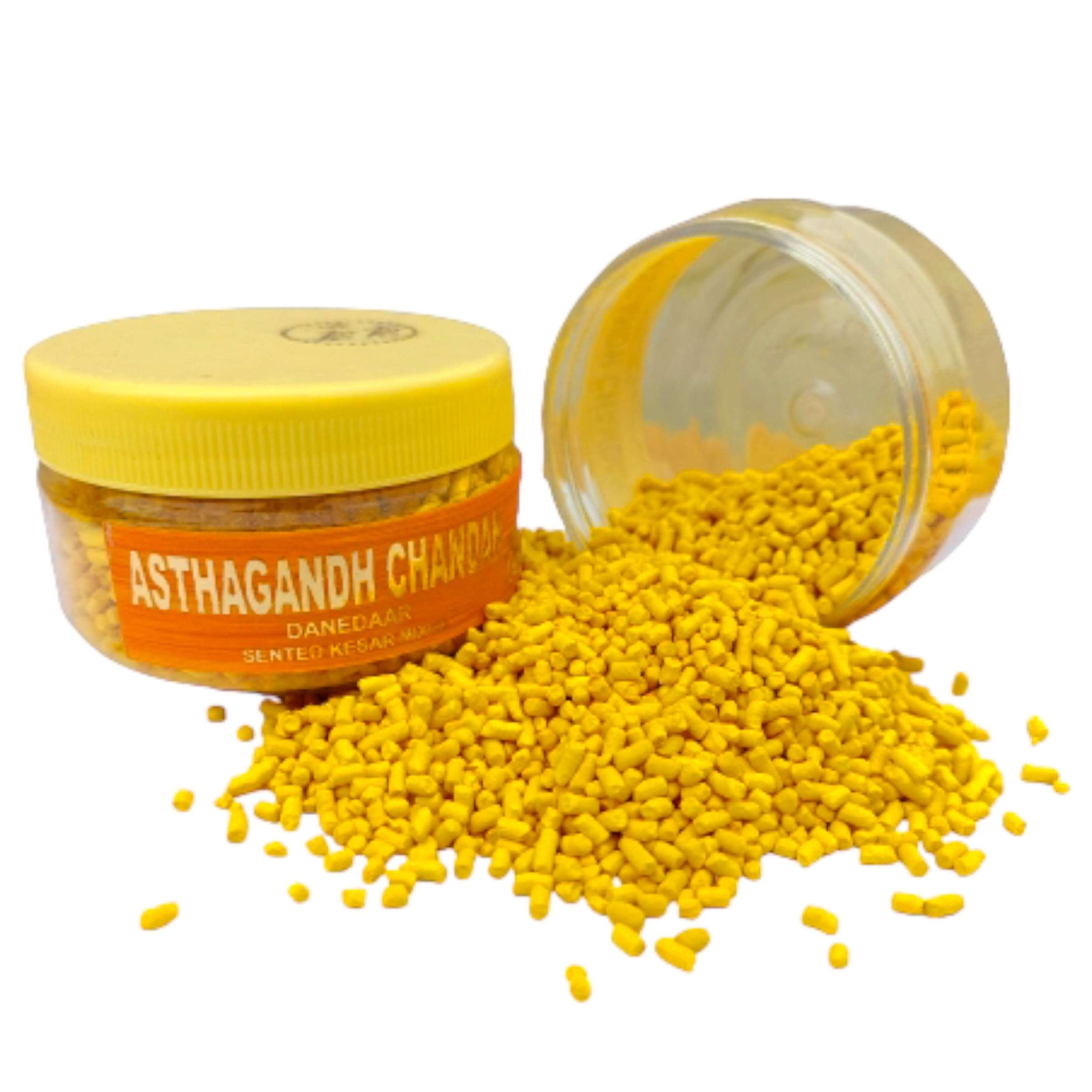 DEV SAMAGRI 100% Pure keshar Asthagandh Chandan Tilak (Danedar Chandan) (Small) 4