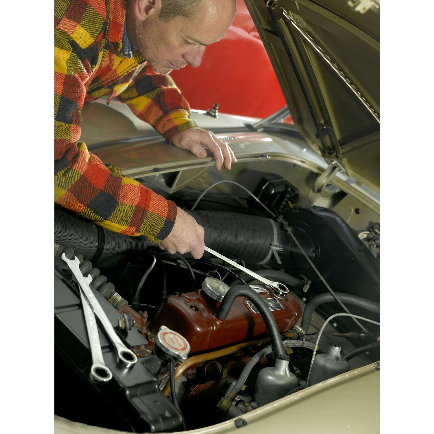 GEARWRENCH Ratcheting Combination Wrench 7/16",12 Point - 9014 5