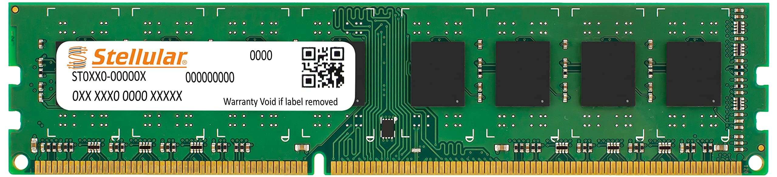 Stellular 12800 (1600 MHZ) DDR3 8 GB (Dual Channel) PC (ST8GD3-12800U) Ram with 3 Years Warranty 1