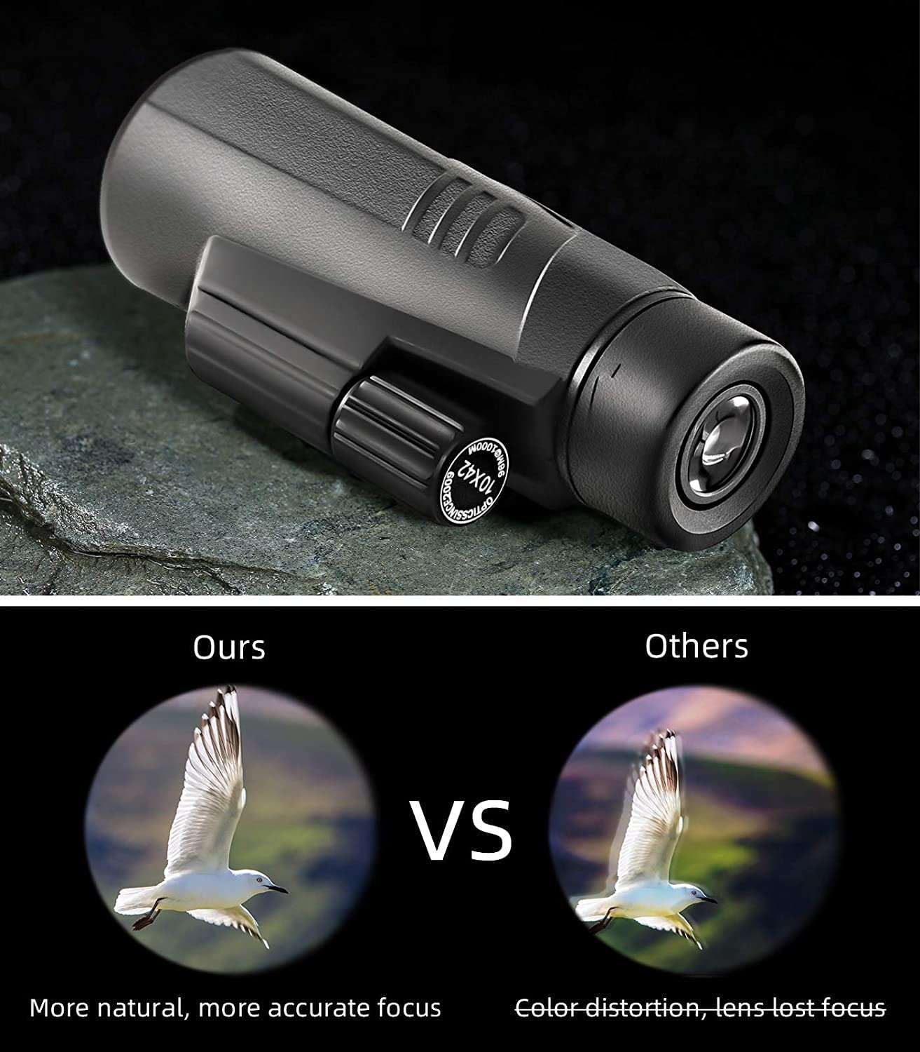 12x55 HD Monocular for Adult with BAK4 Prism & FMC Lens… 3