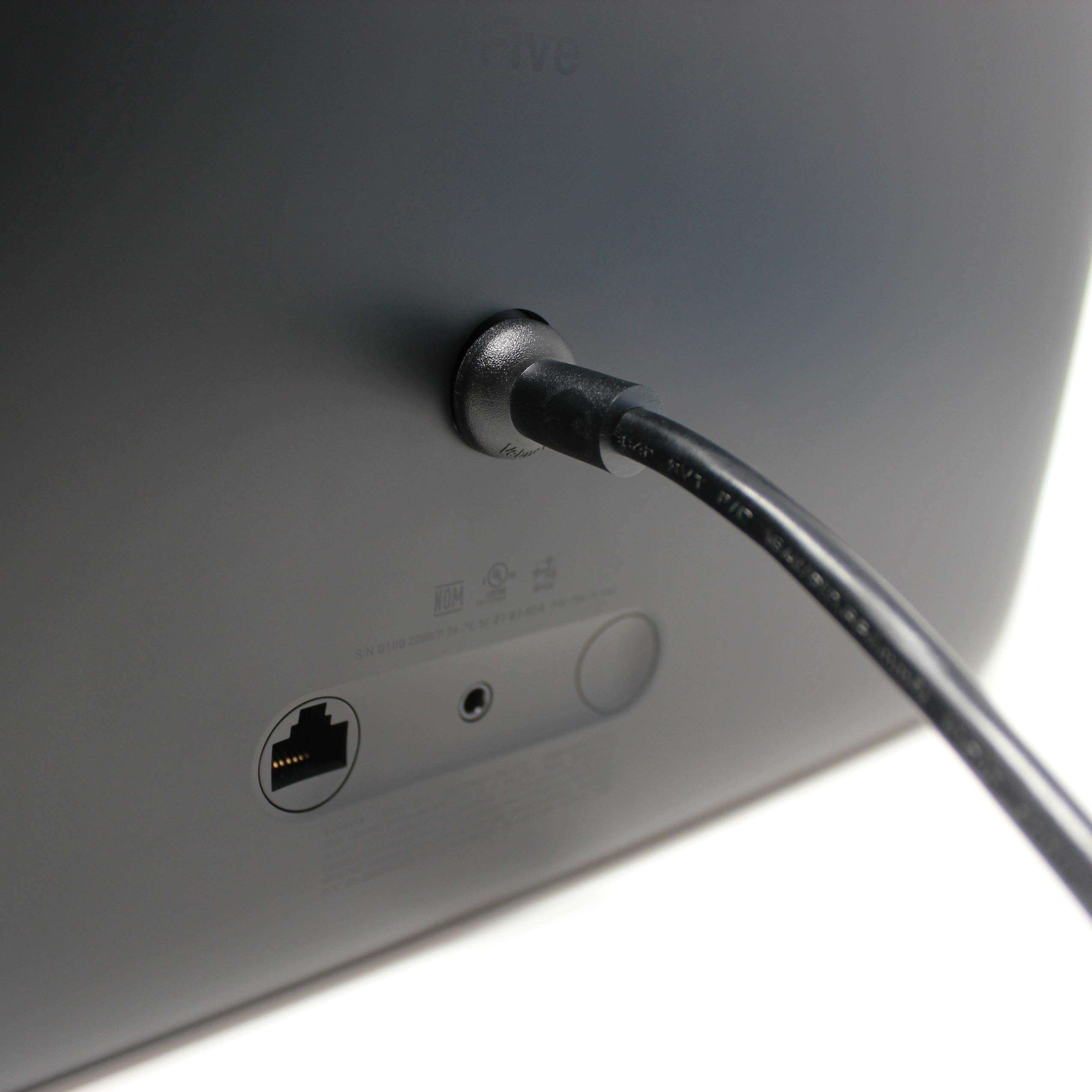 Power Cord Compatible with Sonos Five, Sonos Play 5, Sonos Beam, Sonos Ray, Sonos Arc, Arc Ultra, Sonos Amp, Sonos Playbase, Sonos Sub Gen 3 and Sonos Sub Mini (Black, 12-Inch) 5