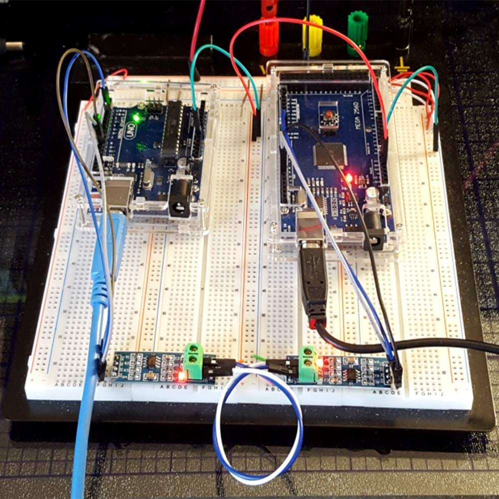 ANMBEST 10PCS MAX485 RS485 Transceiver Module TTL UART Serial to RS-485 Module for Arduino Raspberry Pi Industrial-Control 6
