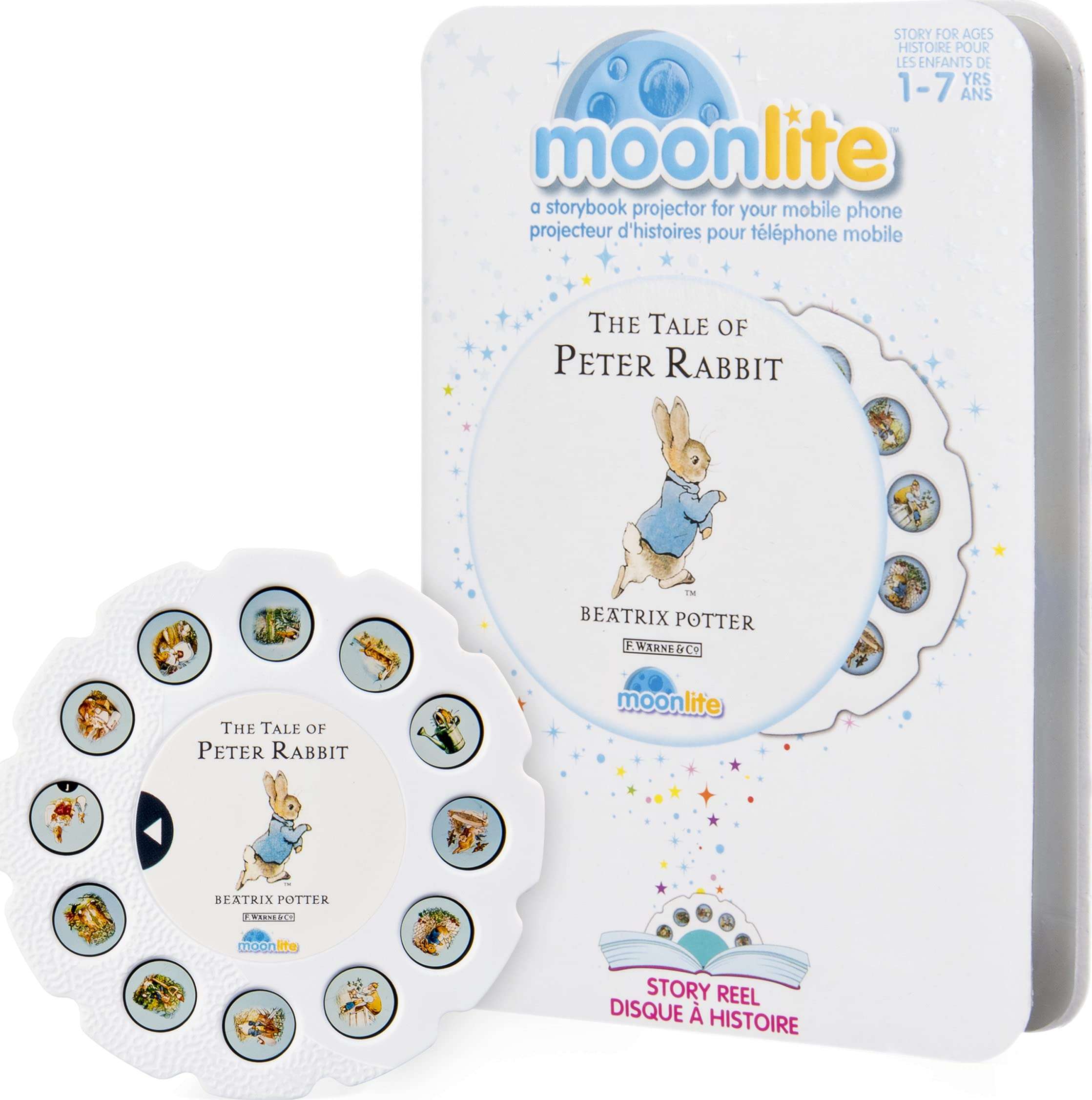 Moonlite Single Story Reel - Peter Rabbit for Kids 1 Year and above Multicolor 1