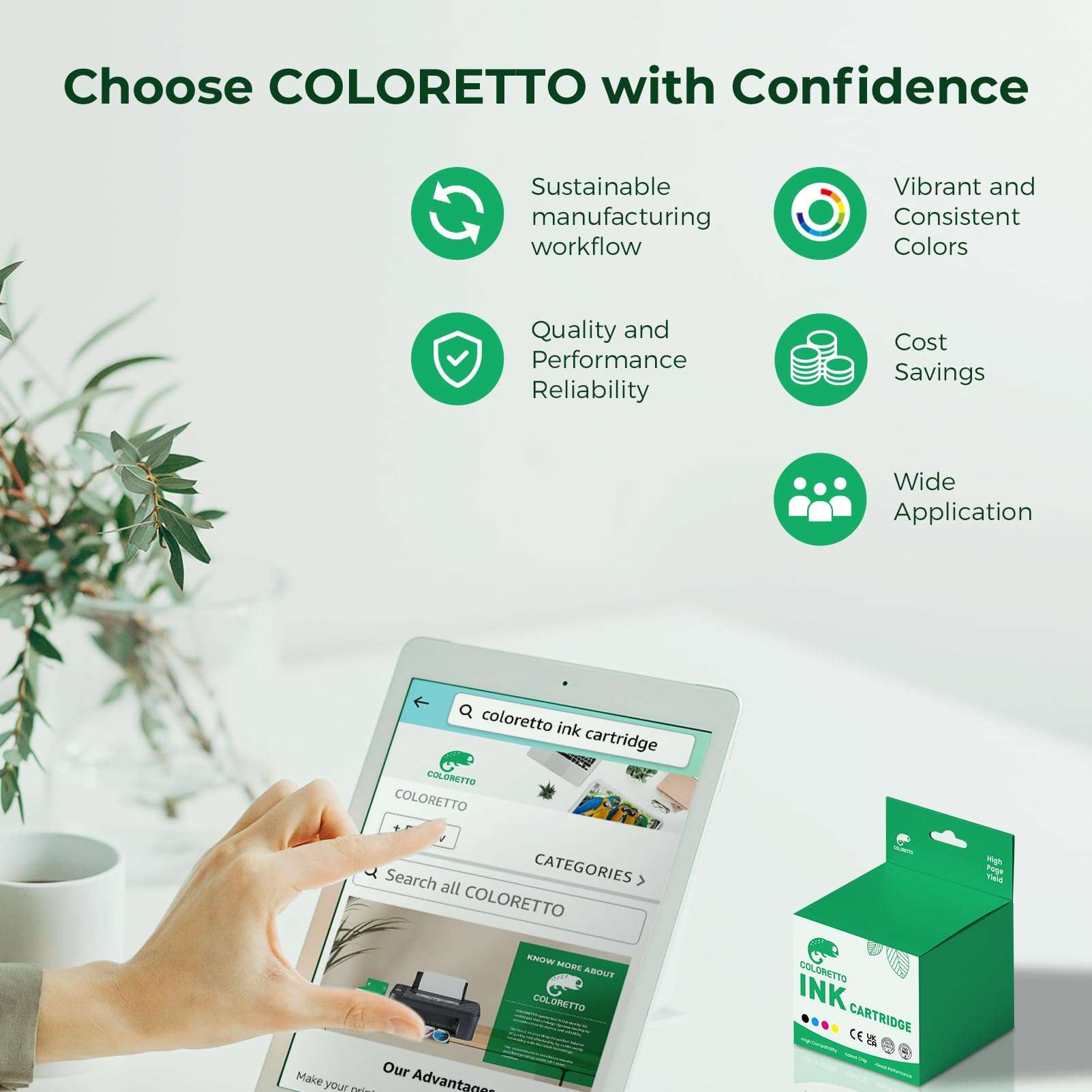 COLORETTO Remanufactured Printer Ink Cartridge Replacement for HP 901XL to use with HP Officejet 4500 G510a G510g G510n J4500 J4524 J4624 J4660 J468 (1 Black+1 Color) Combo Pack 6