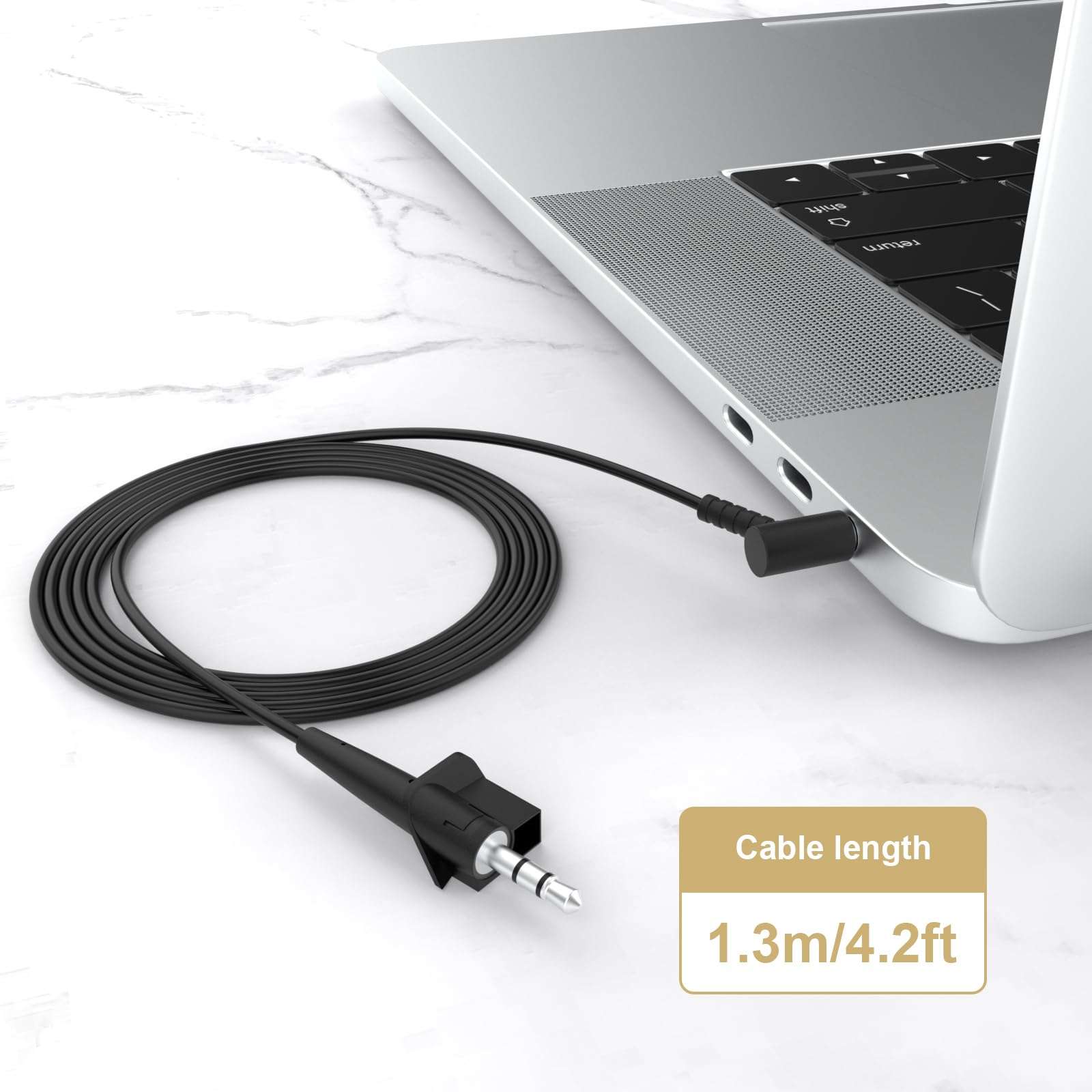 Sqrmekoko Replacement Headphone Audio Cable Cord Compatible with Bose Around Ear AE2 AE2i Headphones 4