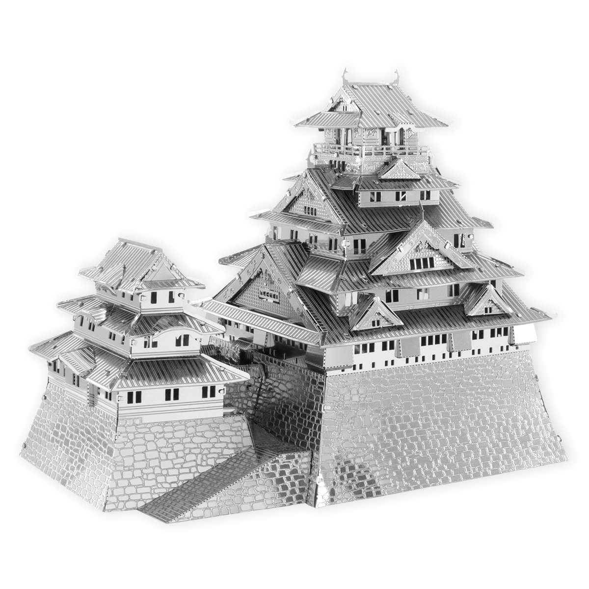 Fascinations Metal Earth Premium Series Osaka Castle 3D Metal Model Kit 1