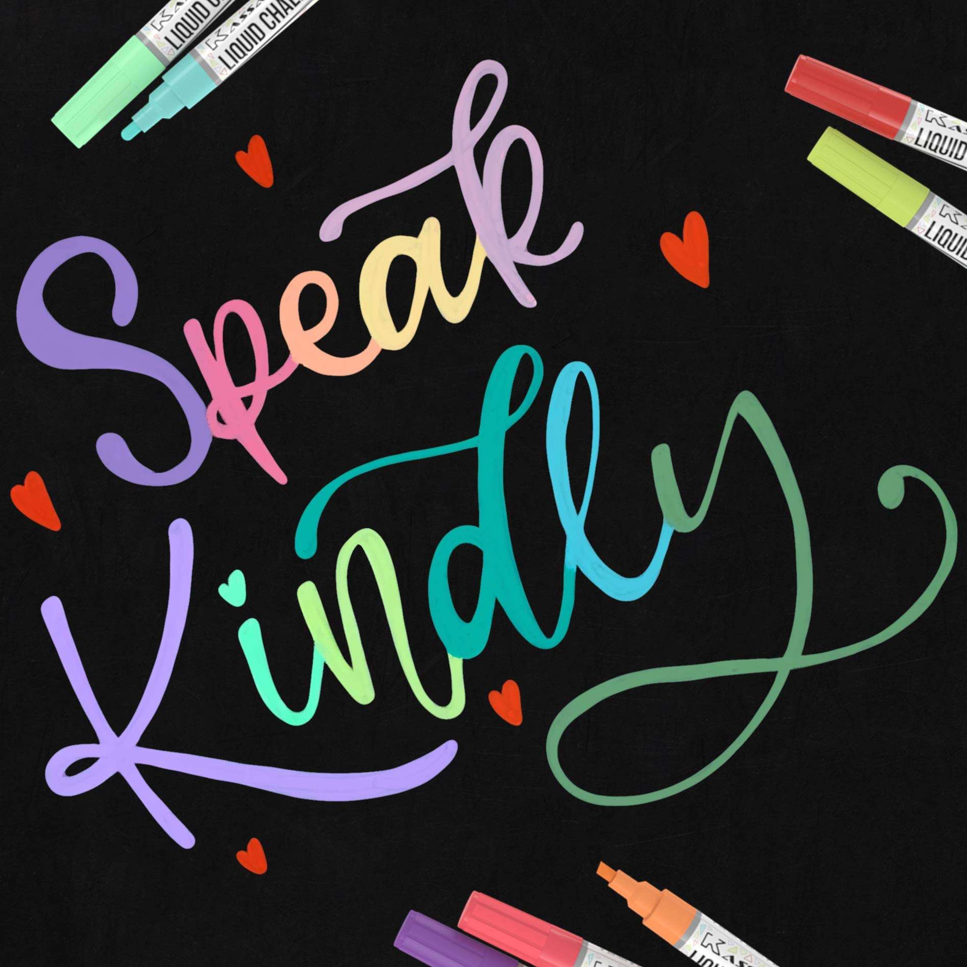 Kassa Liquid Chalk Markers for Blackboards (12 Pastel Colors) - Erasable Chalkboard Pens work on Glass, Window, Black Board, Mirror - Include Reversible Chisel & Bullet Tip - Dustless & Non-Toxic Ink 5