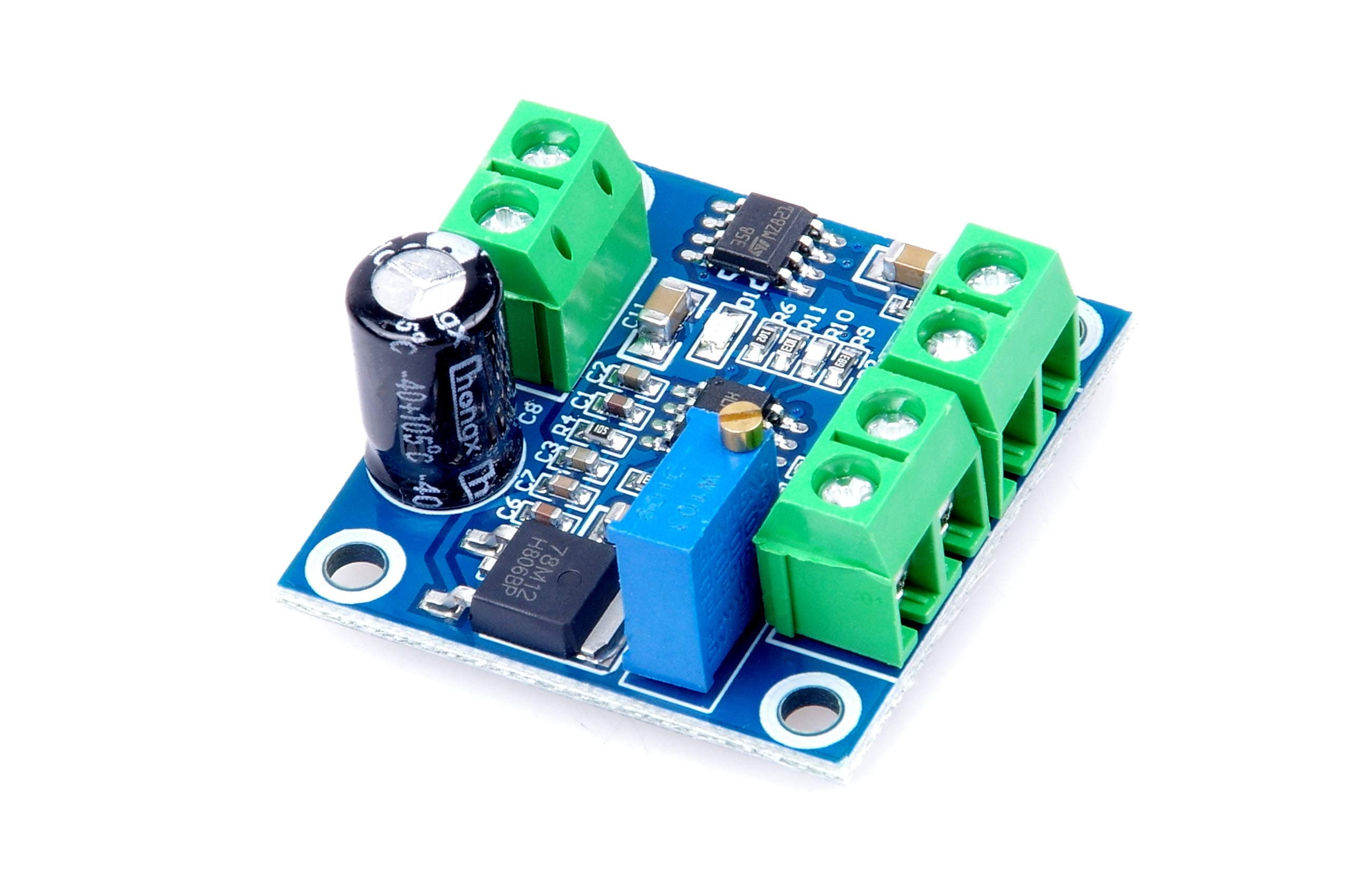 KNACRO Frequency to Voltage Module 0-1KHz Frequency into 0-10V Voltage (0-1KHz to 0-10V) 2