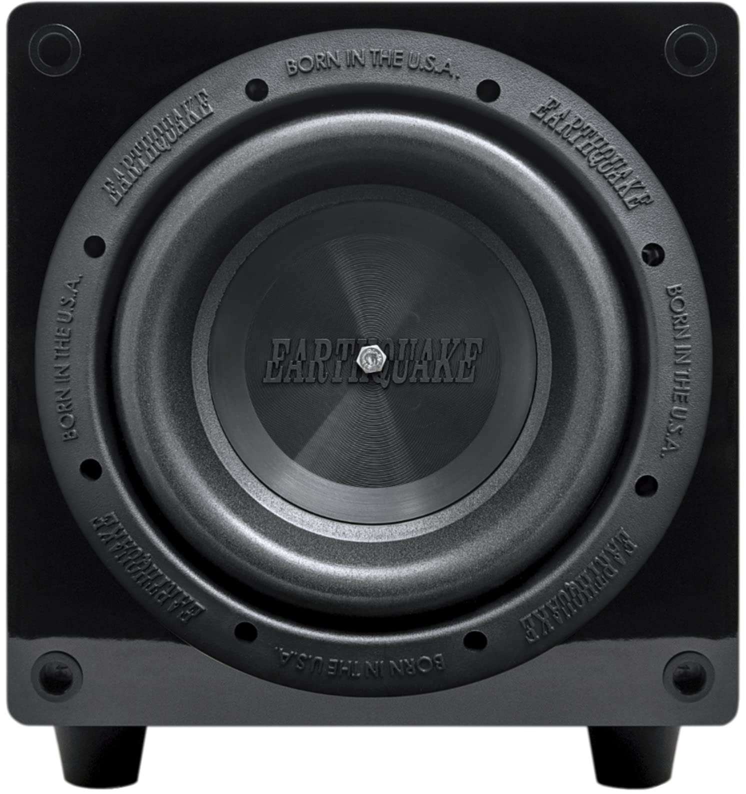 EARTHQUAKE Sound MiniMe DSP P8 8-inch Powered Subwoofer with DSP Control and SLAPS Passive Radiator Technology, Black 6