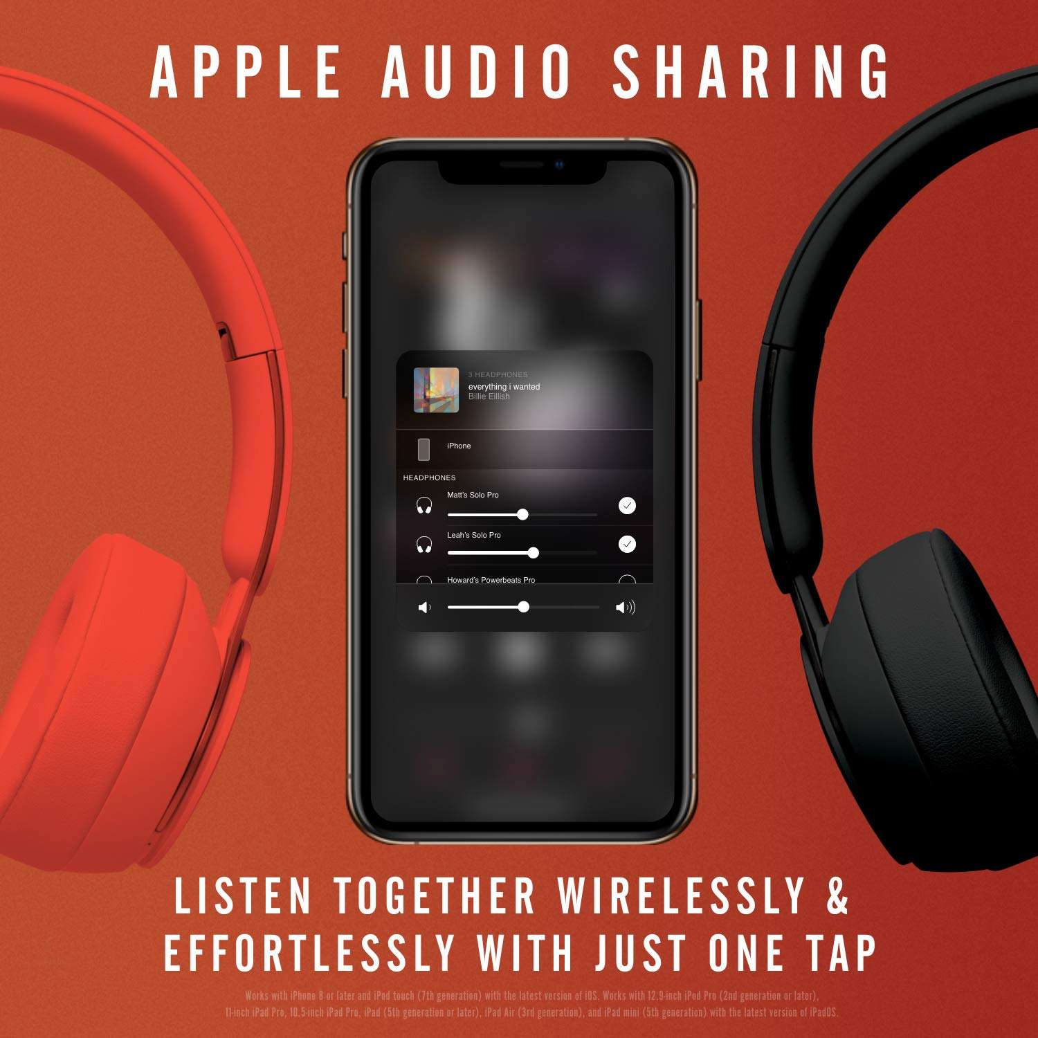 Beats Solo Pro Wireless Noise Cancelling On-Ear Headphones - Red 6