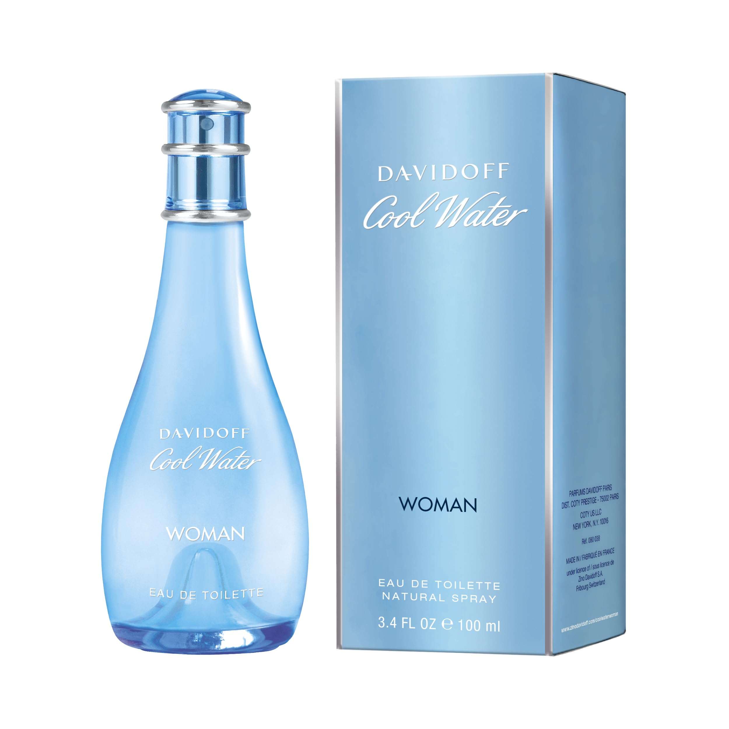 Davidoff Women Cool Water Woman Floral Eau De Toilette 100Ml (Pack of 2) 3