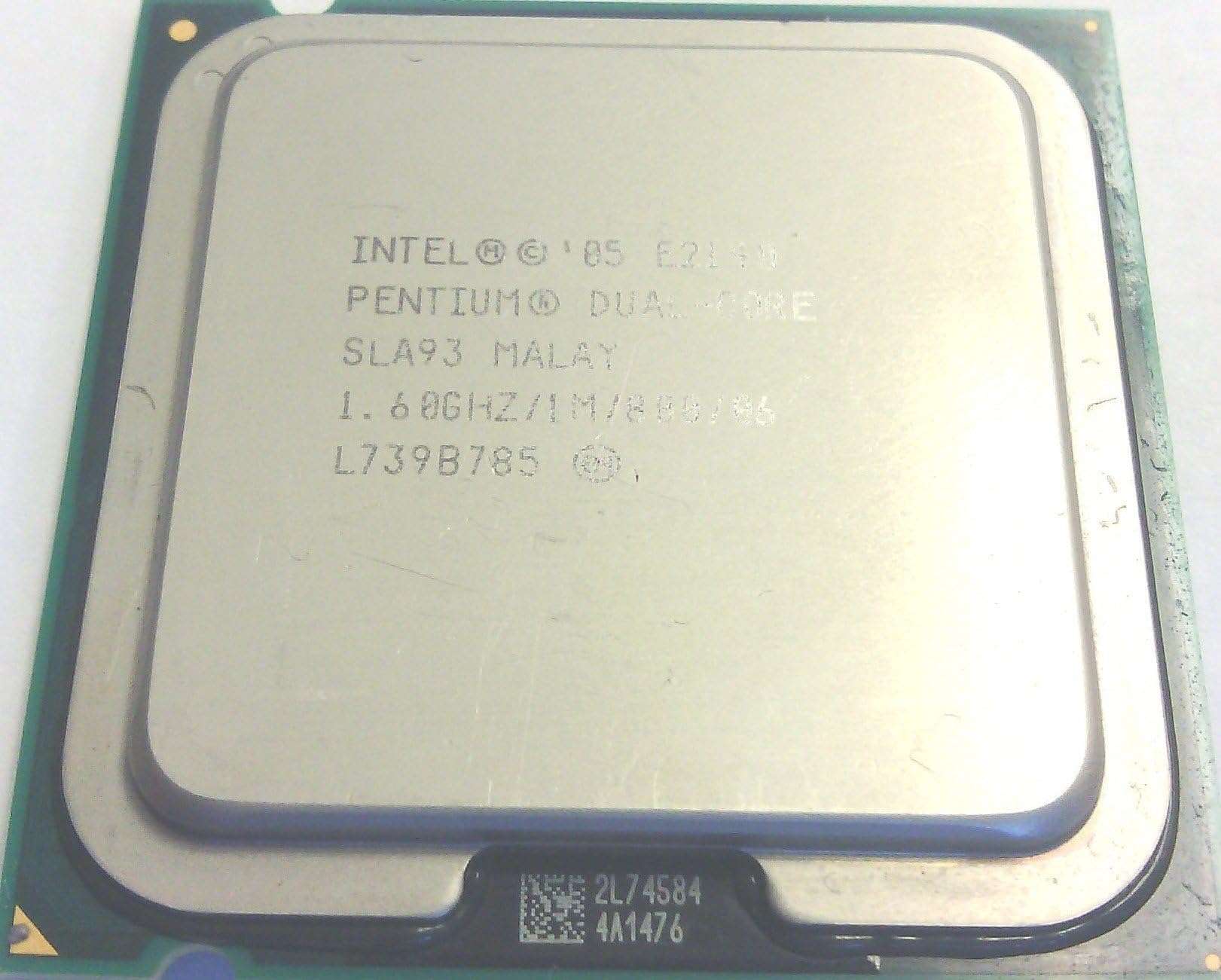INTEL Pentium Dual-Core Desktop Processor E2140 1.60 GHz 1MB LGA775 SLA93 4