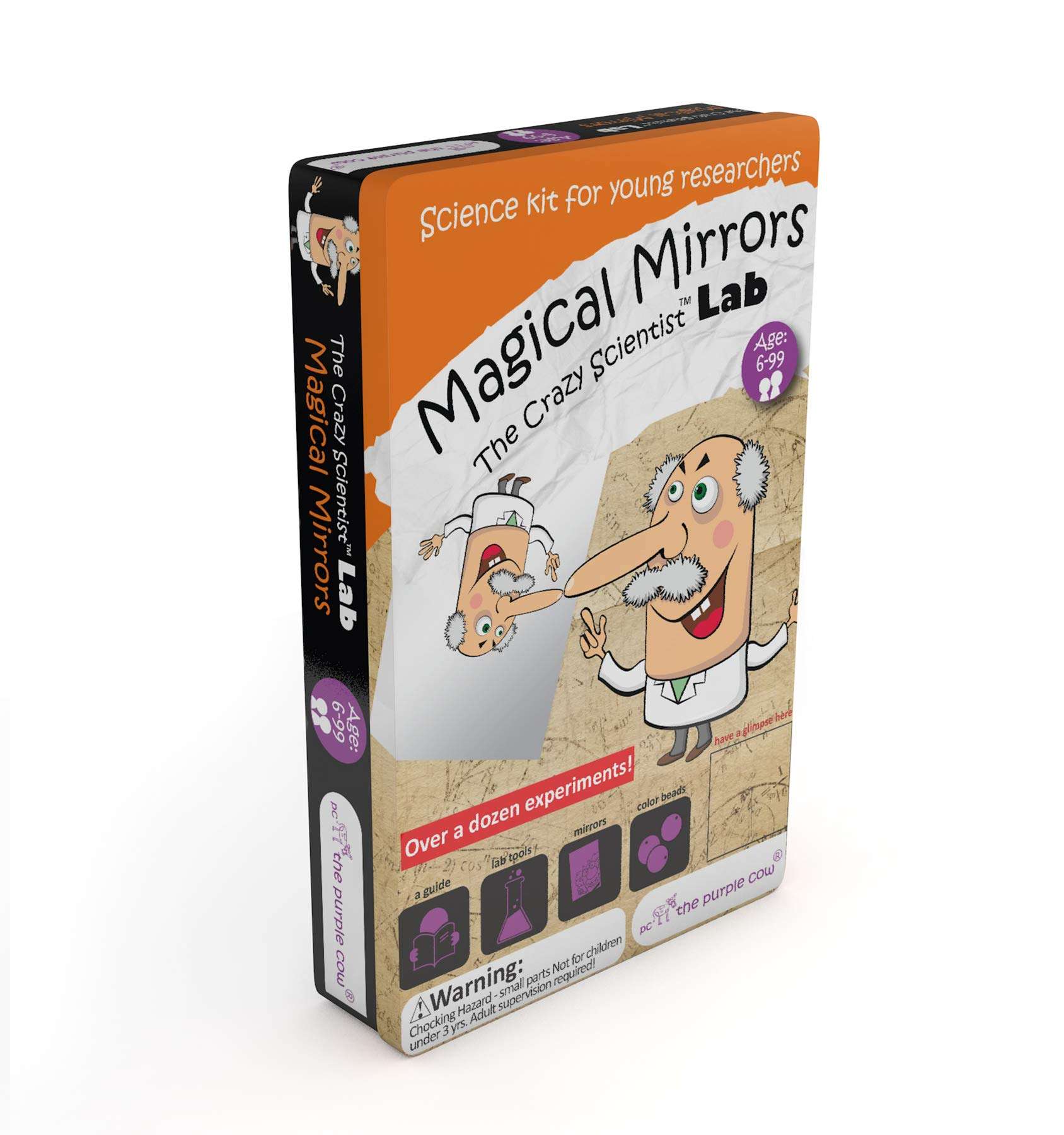 The Purple Cow Crazy Scientist Lab Magical Mirrors Science Kit 1