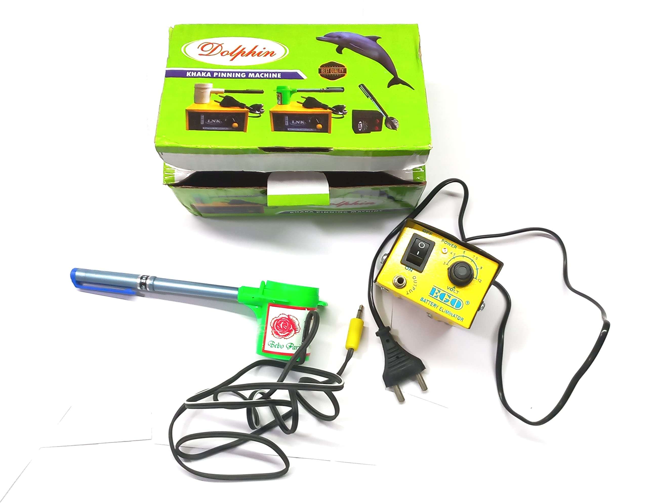 OMX, 1 PC, Adda Embroidery Tracing Machine Pen For Embroidery And Tracing Paper Making Design Pinning Machine - Khaka Pinning Machine / Adda Tracing Machine with Different Vibrating Modes, Colour May Differ But Function Will Be Same