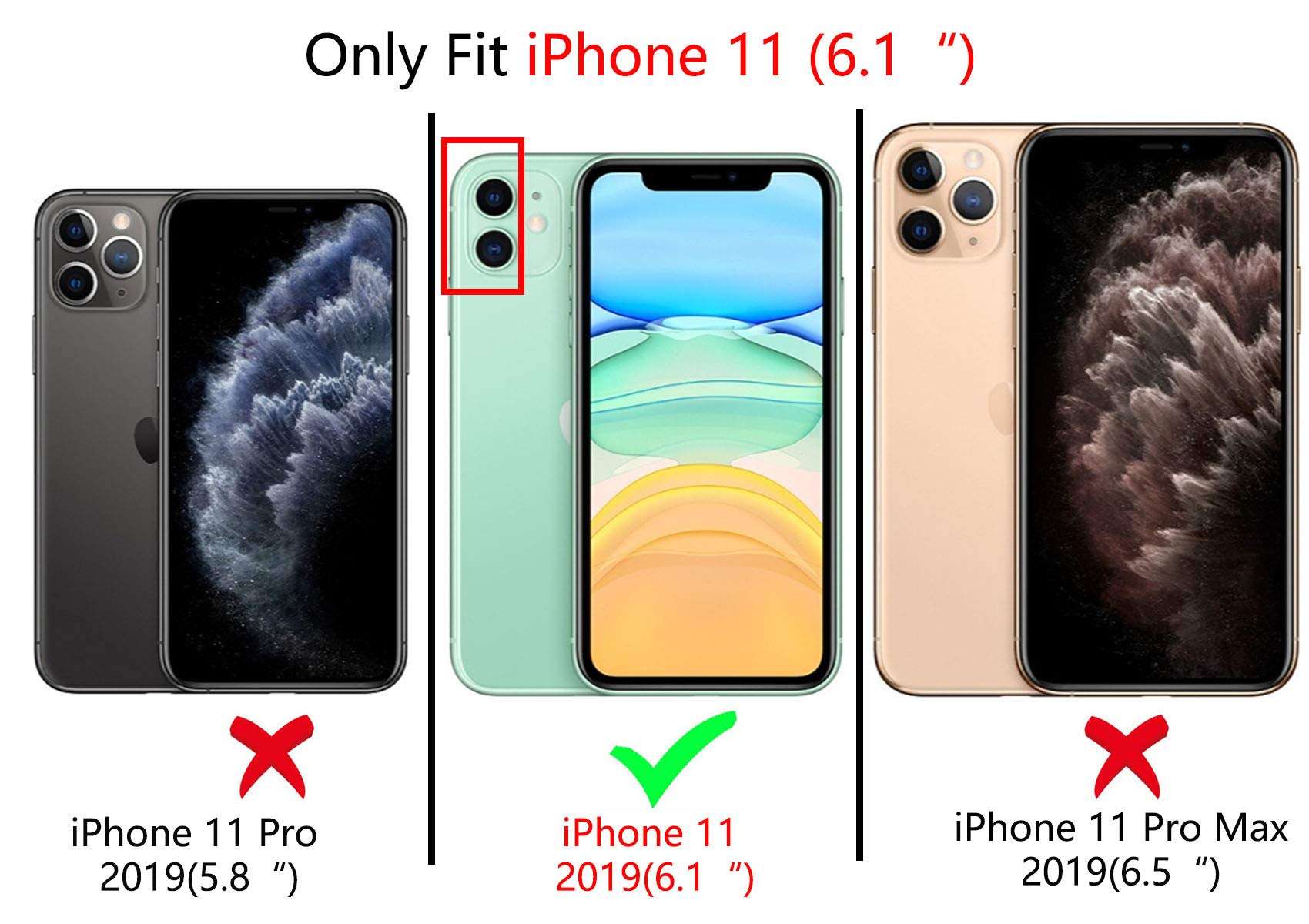 Ownest Compatible with iPhone 11 Case for Clear Frosted PC Back 3D Sun Moon Cartoons Girls Woman and Soft TPU Bumper Silicone Slim Case for iPhone 11-Purple 2