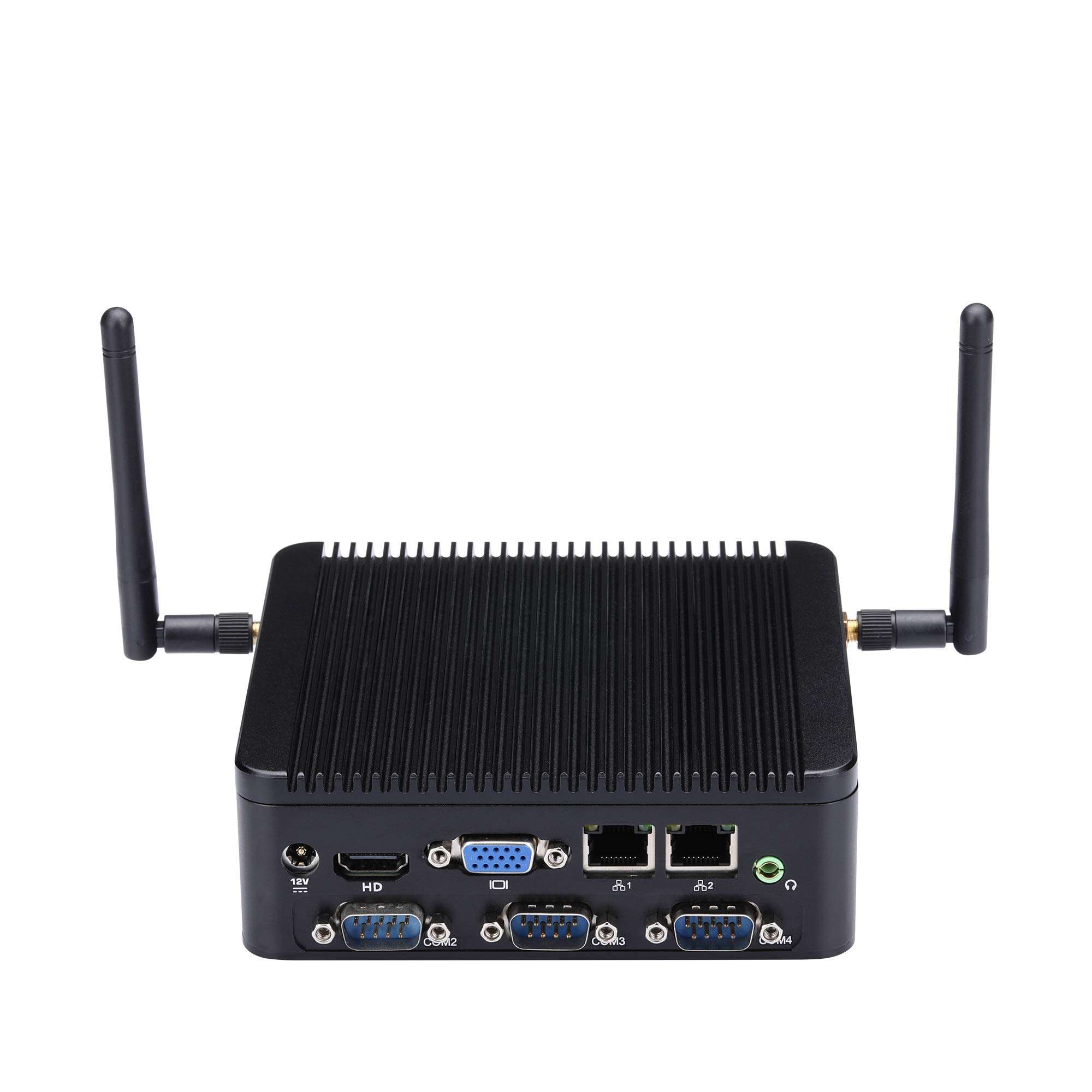 Kettop Firewall Application Firewall Mi18B Intel Celeron J1800 (2Gb Ddr3 Ram 32Gb Ssd WiFi) Dual Core Fanless,2 Gigabit Ethernet,Windows,Linux,Sophos,Vyos,Untangle 1