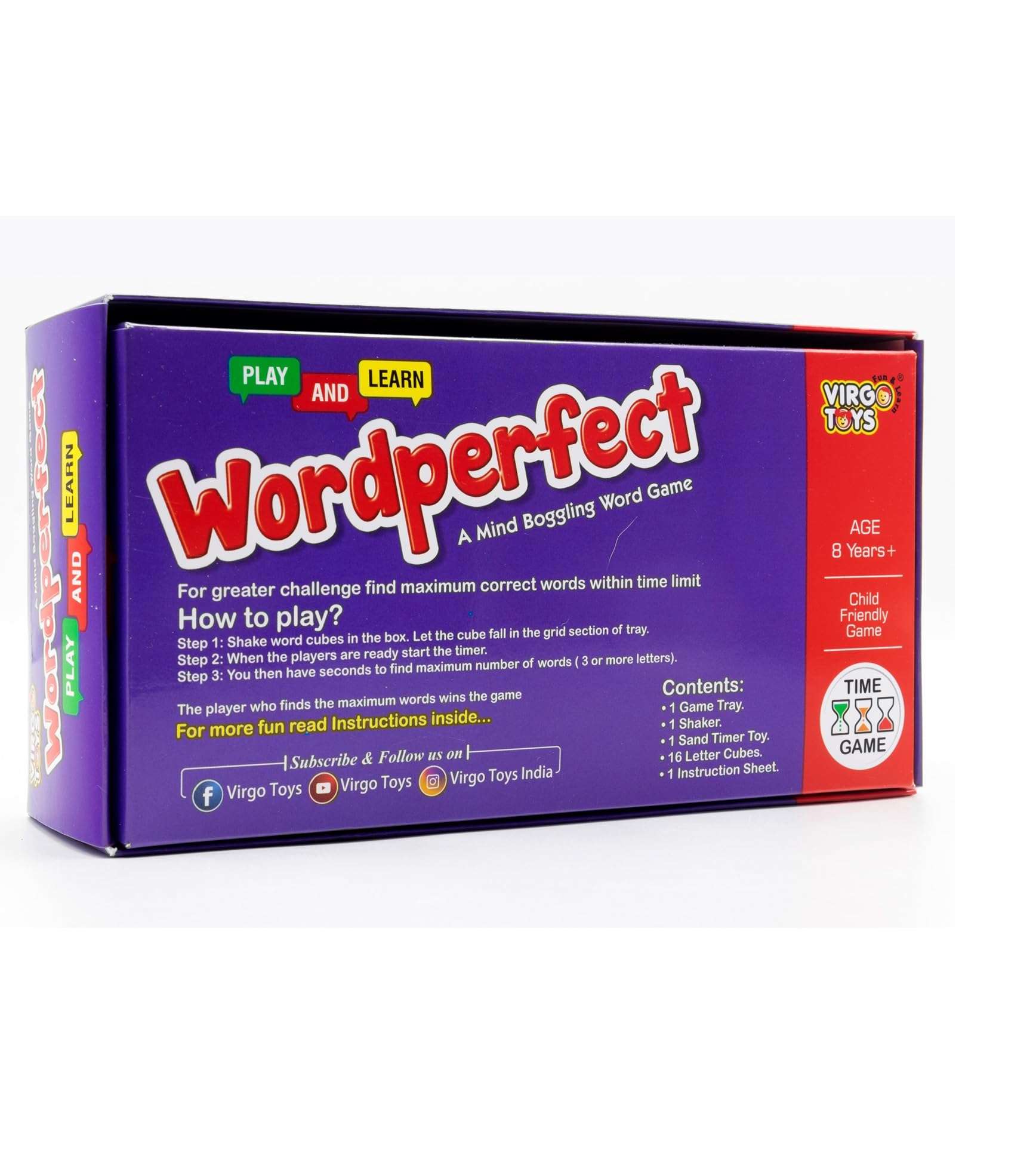 YUIOP - Word Perfect Learning Game - Matching Words Game Against Sand Clock - A Mind Boggling Word Search Game (Word Perfect) 3