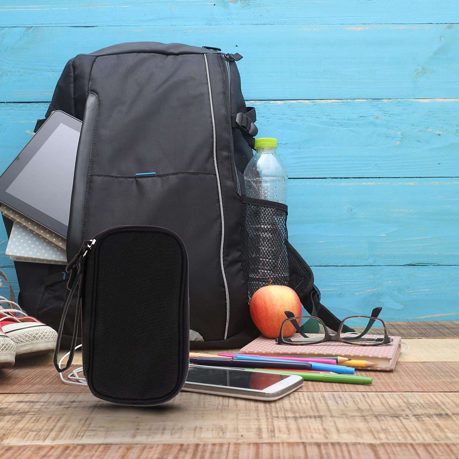 1pc Storage Bag Electronics Cord Pouch Gadget Organizer Bag USB Cables Electronics Organizer Case Multi Charger Power Bank Carry Bag Digital Accessories Travel - 3