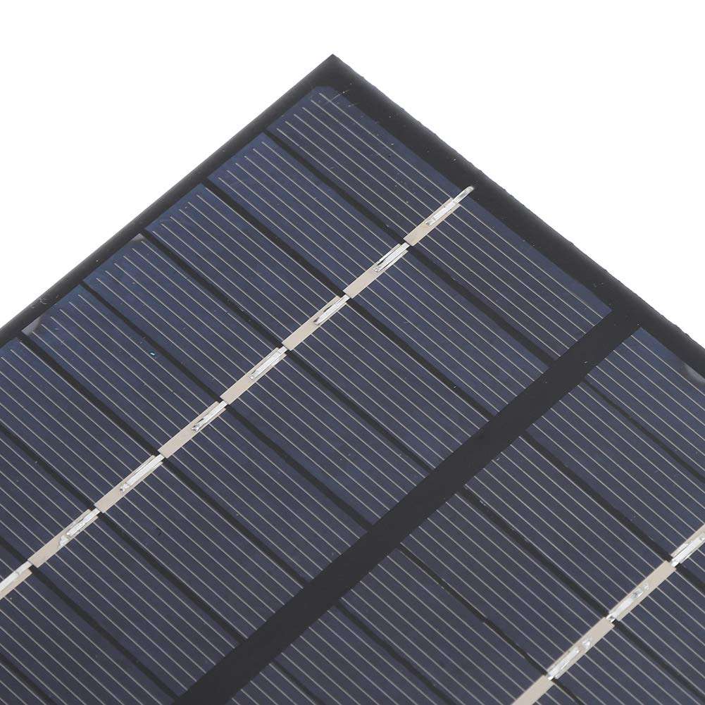 Solar Panel 2W 12V Polycrystalline Silicon DIY Portable High Efficiency Solar Module with Clip for Outdoor Emergency Charging 6