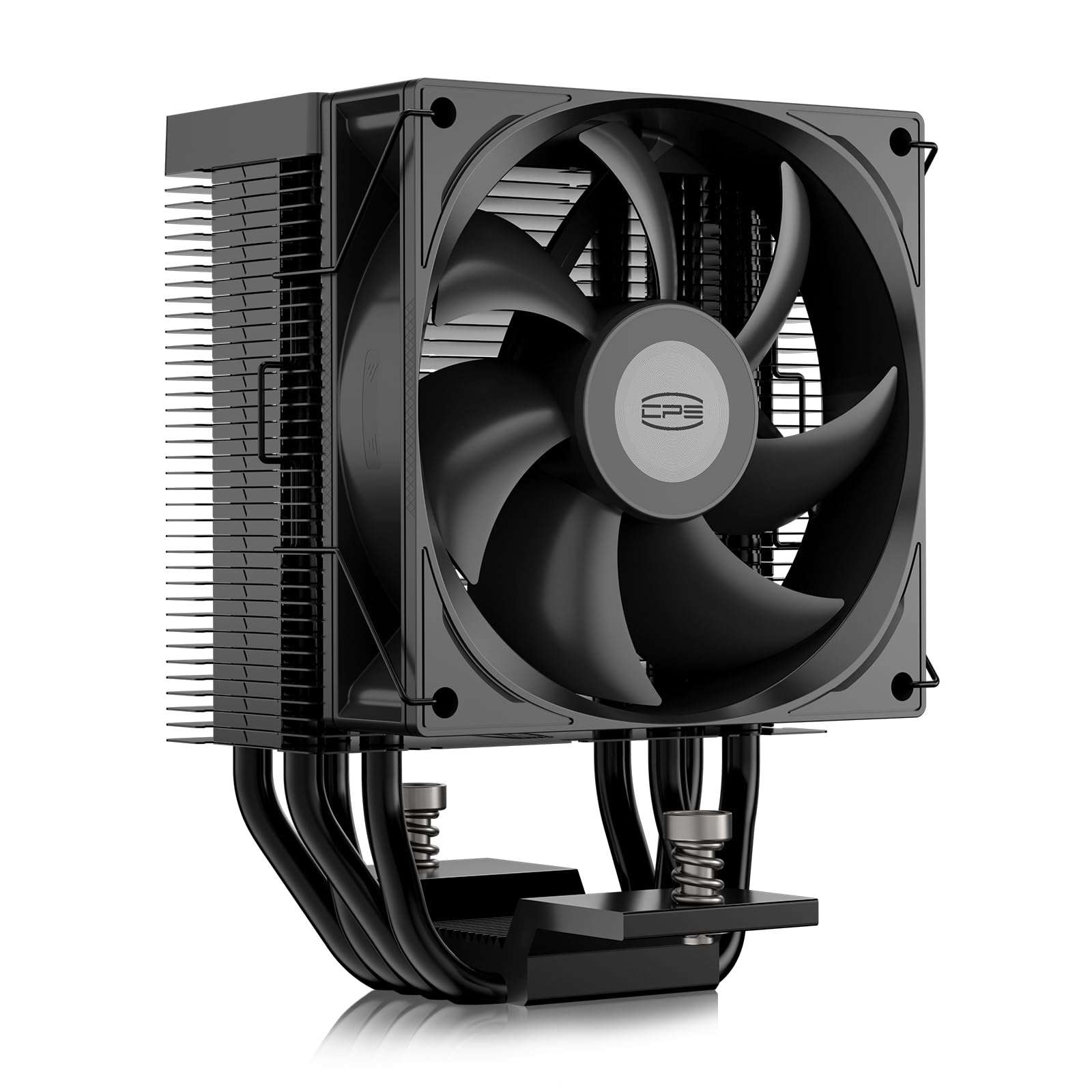 PCCOOLER CPS R400 Air CPU Cooler, Next-Gen 4 Heatpipes Air Cooler, PWM 2200RPM 92mm Fan, 180W TDP CPU Air Cooler,for AMD AM4/AM5/Intel LGA 115X/1200/1700/18XX Black 2