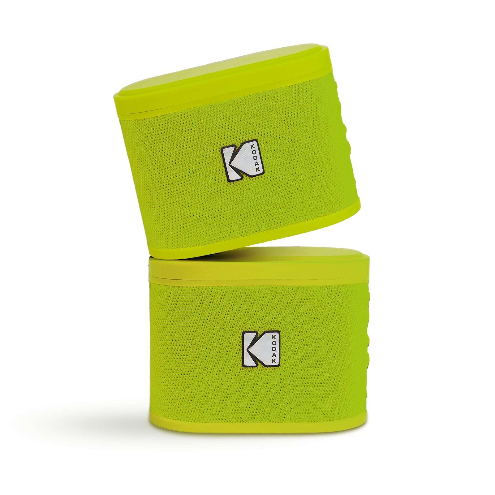 KODAK SOUNDBRIX™ Bluetooth Speaker with HD Sound Portable Wireless IPX4 Water Resistant Upto 5H Playtime V5.4 for Home Party Outdoor Beach Electronic Gadgets Birthday Gift Yellow Stackable Speakers 2