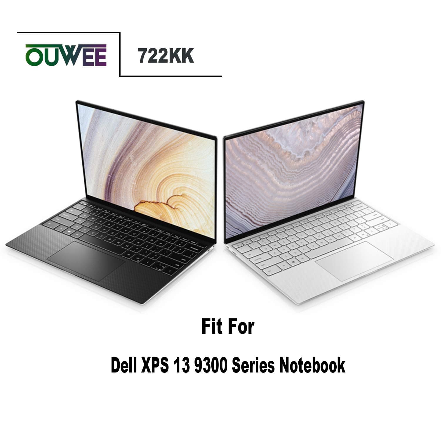 OUWEE 722KK Laptop Battery Compatible with Dell XPS 13 9300 9310 Series Notebook 0WN0N0 WN0N0 02XXFW 2XXFW 7.6V 52Wh 6800mAh 4